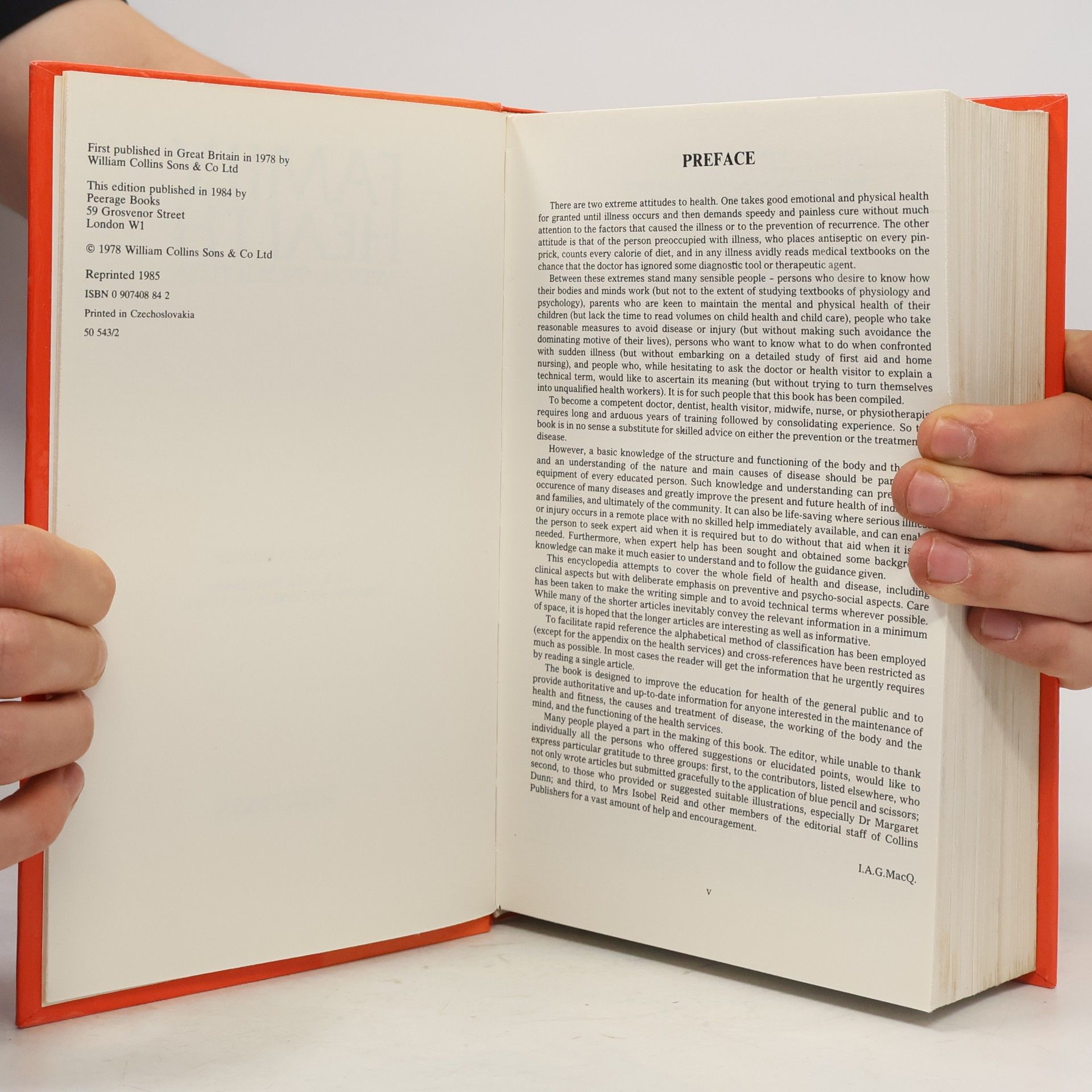 I. A. G. MacQueen Family Health: Medical Encyclopedia