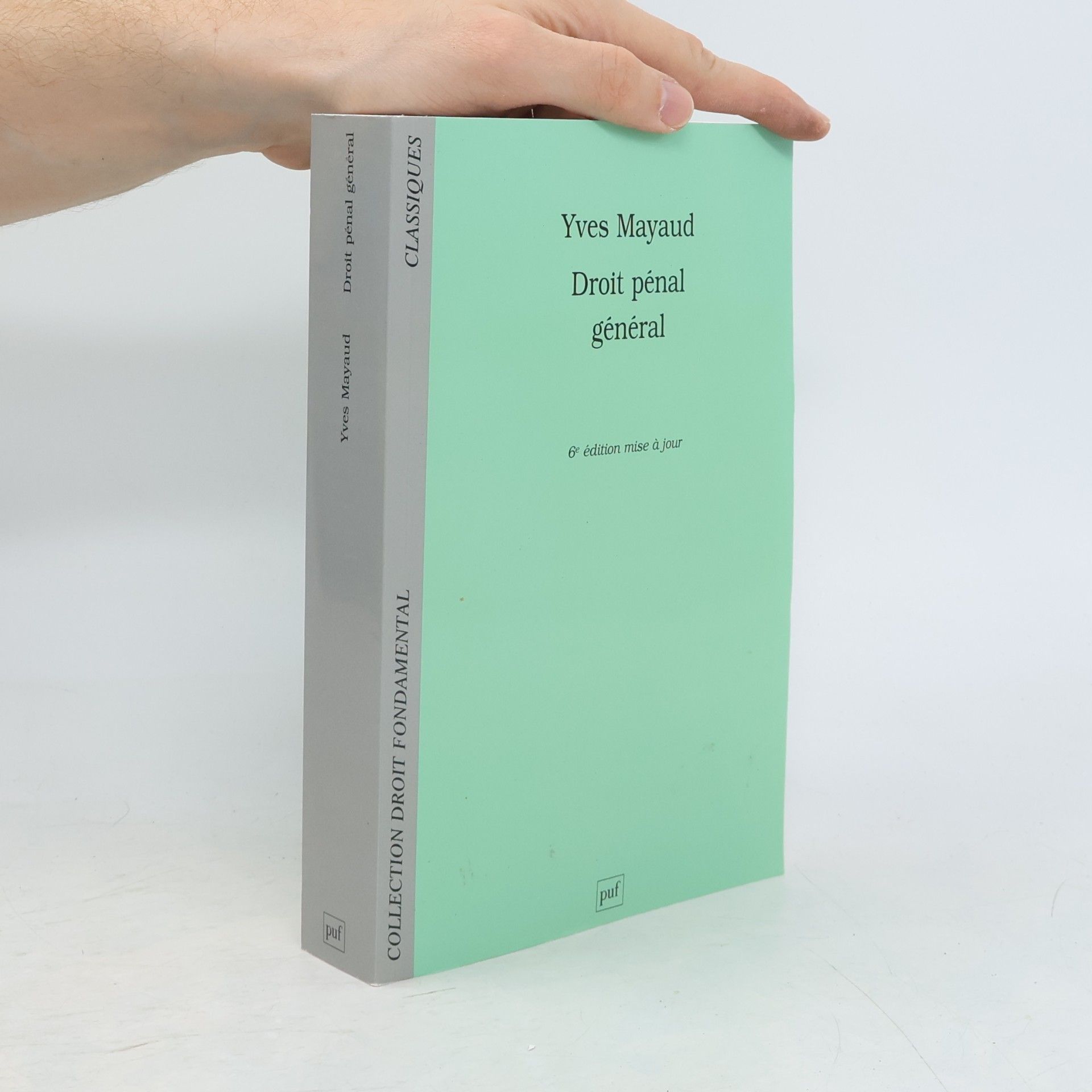 Yves Mayauld Droit pénal général