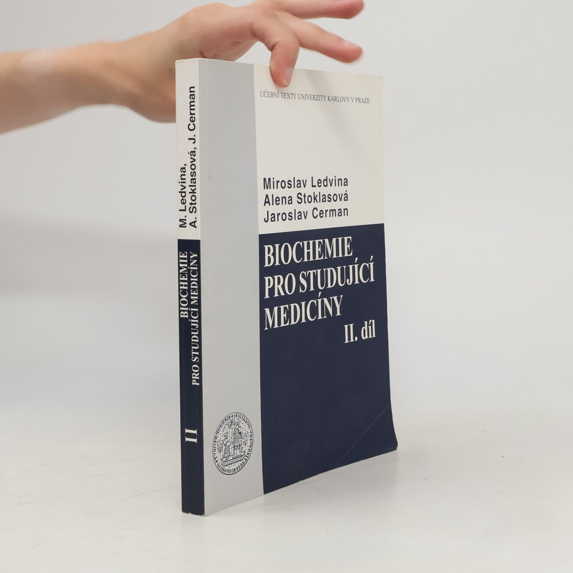 Jaroslav Cerman Biochemie pro studující medicíny II. díl (kapitola 14-23)