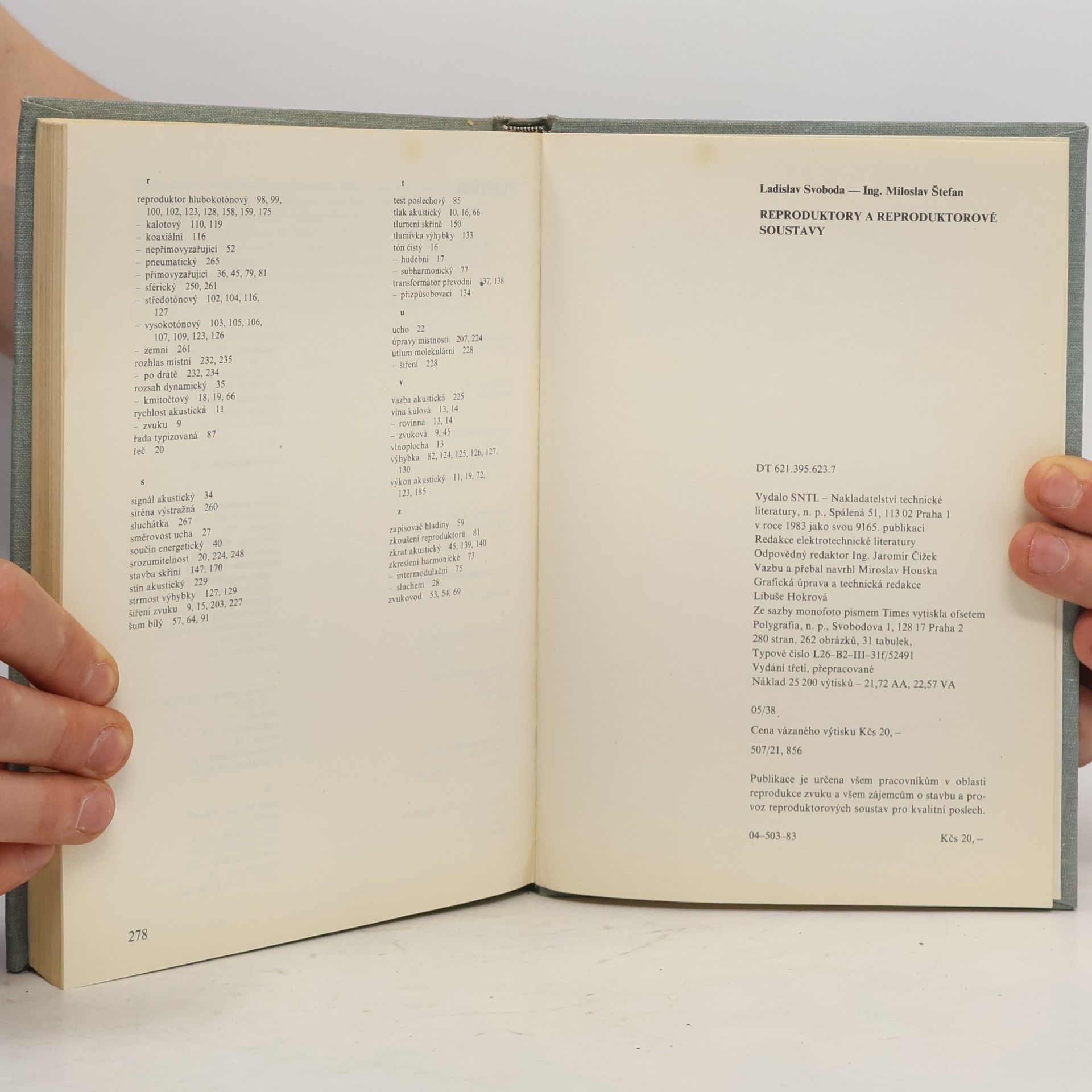 Ladislav Svoboda Reproduktory a reproduktorové soustavy
