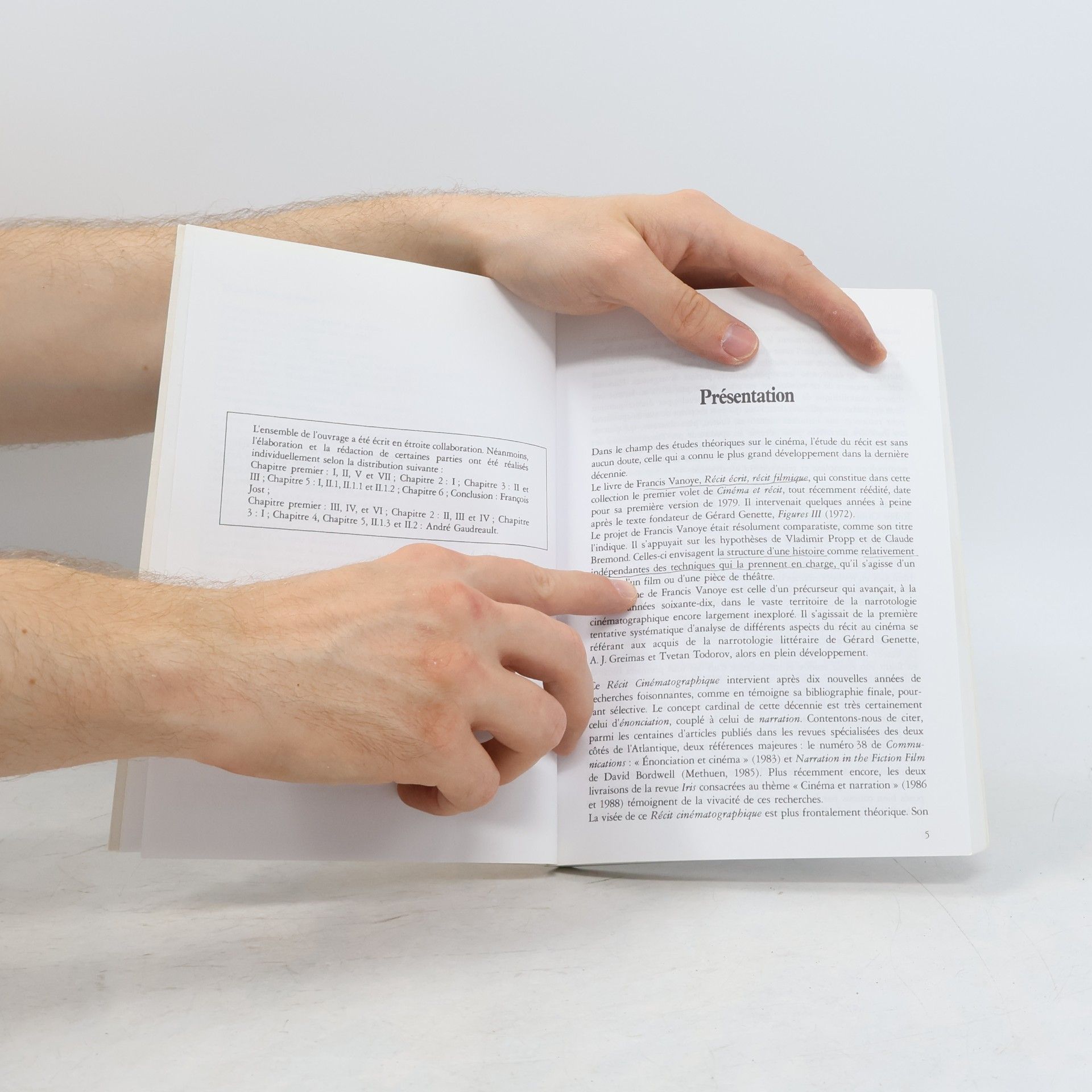 André Gaudreault Le Récit cinématographique