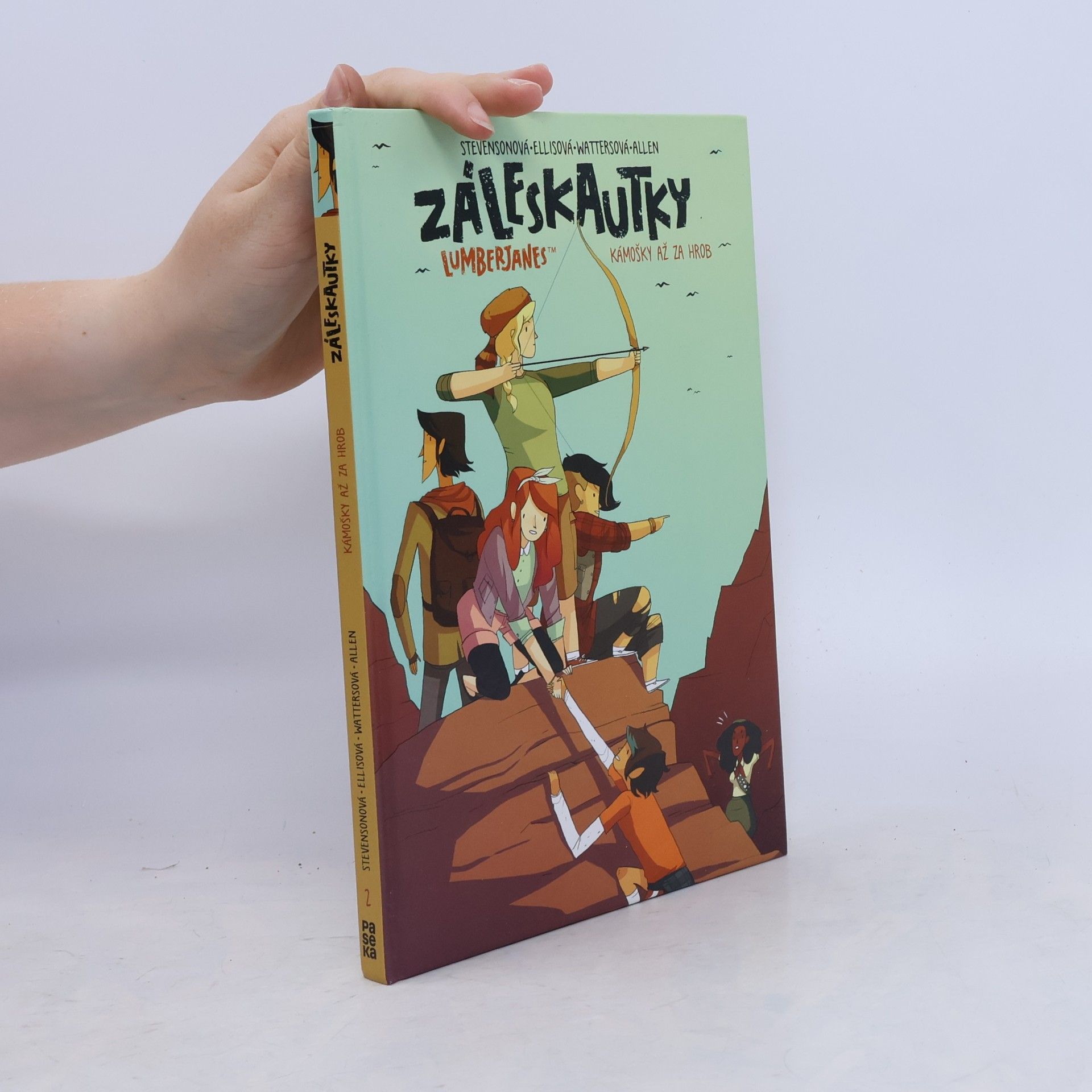 N.D. Stevenson Záleskautky. Lumberjanes. Kámošky až za hrob