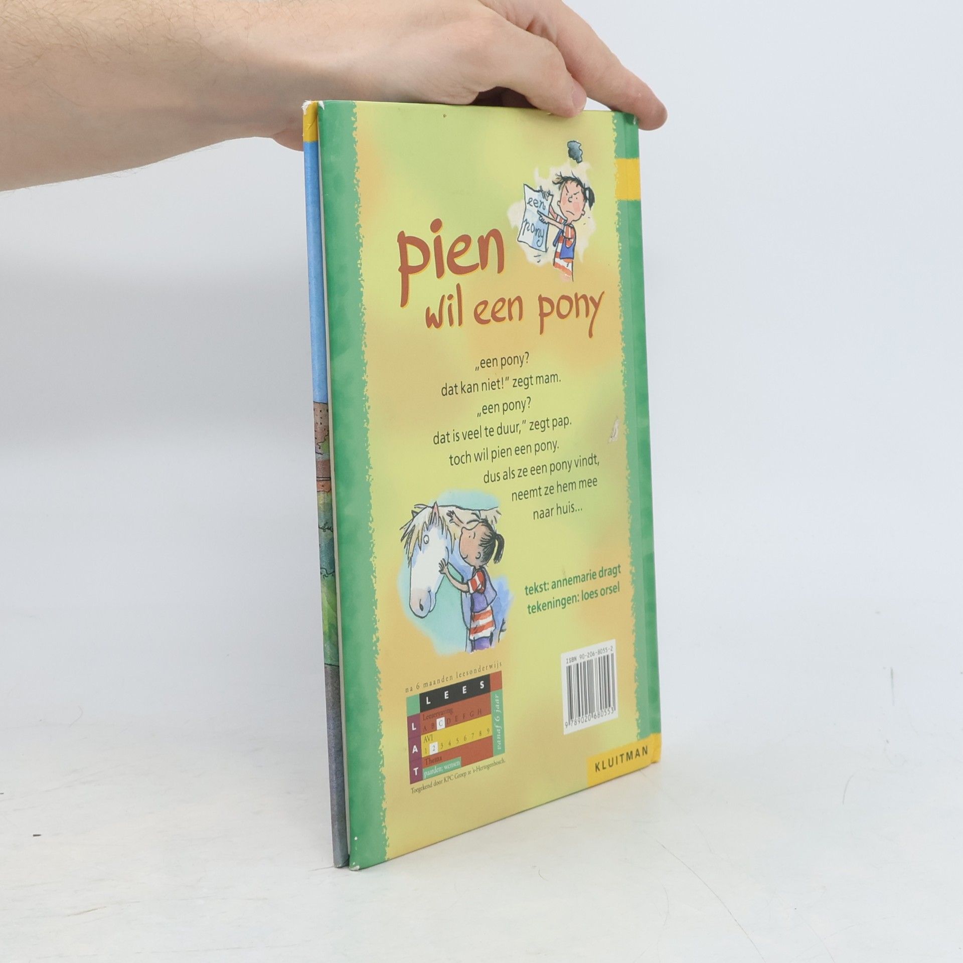 annemarie dragt Pien wil een pony