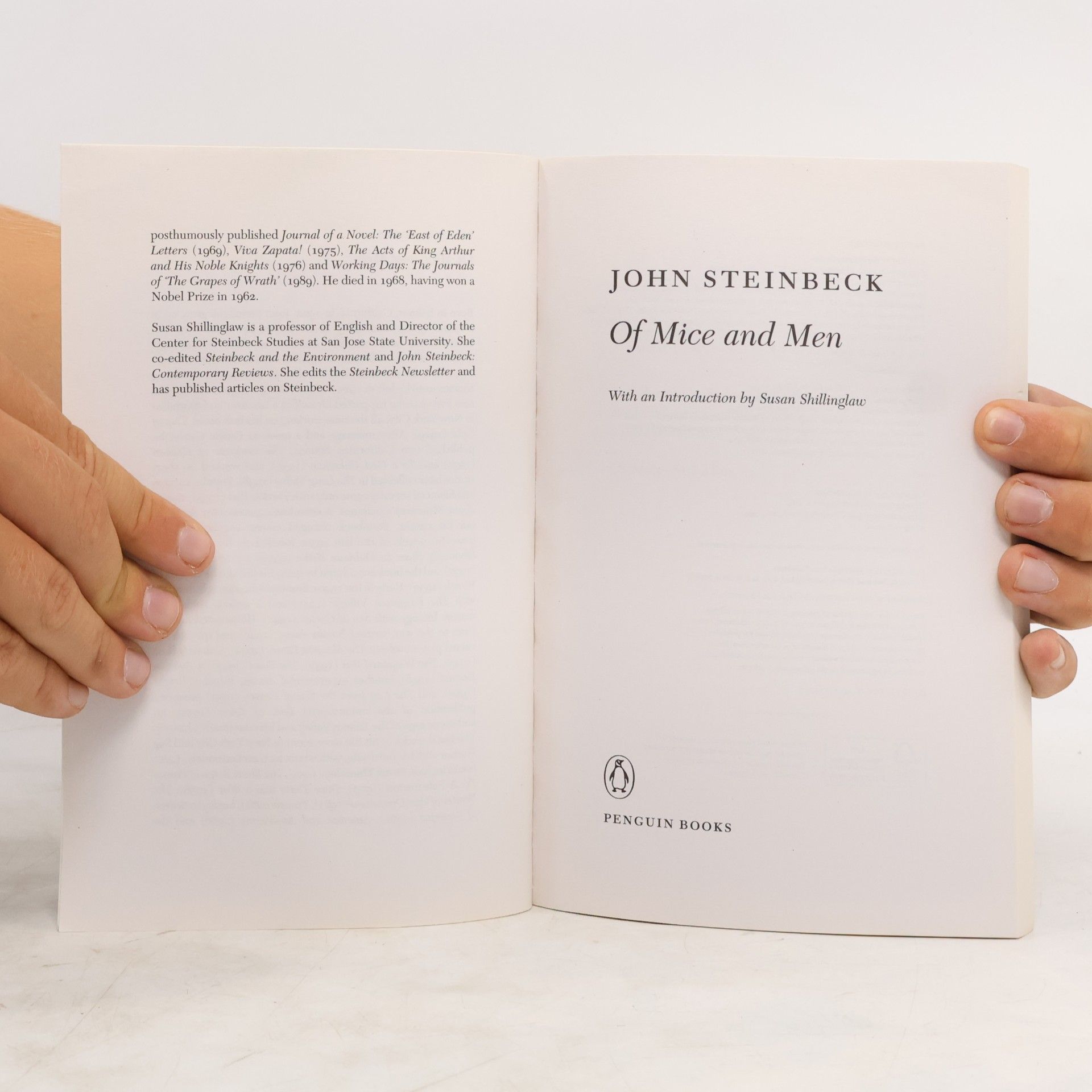 John Steinbeck Of Mice and Men