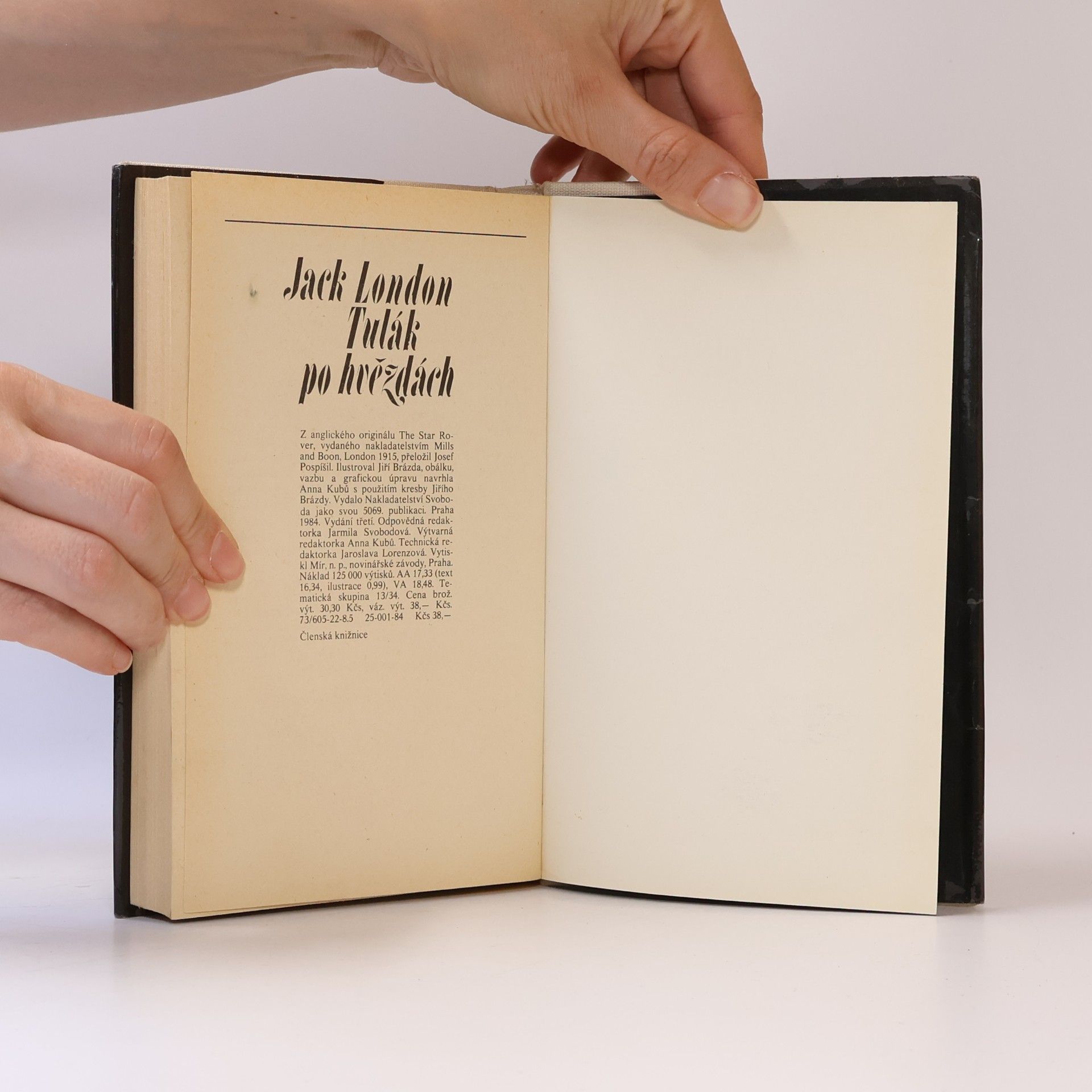 Jack London Tulák po hvězdách