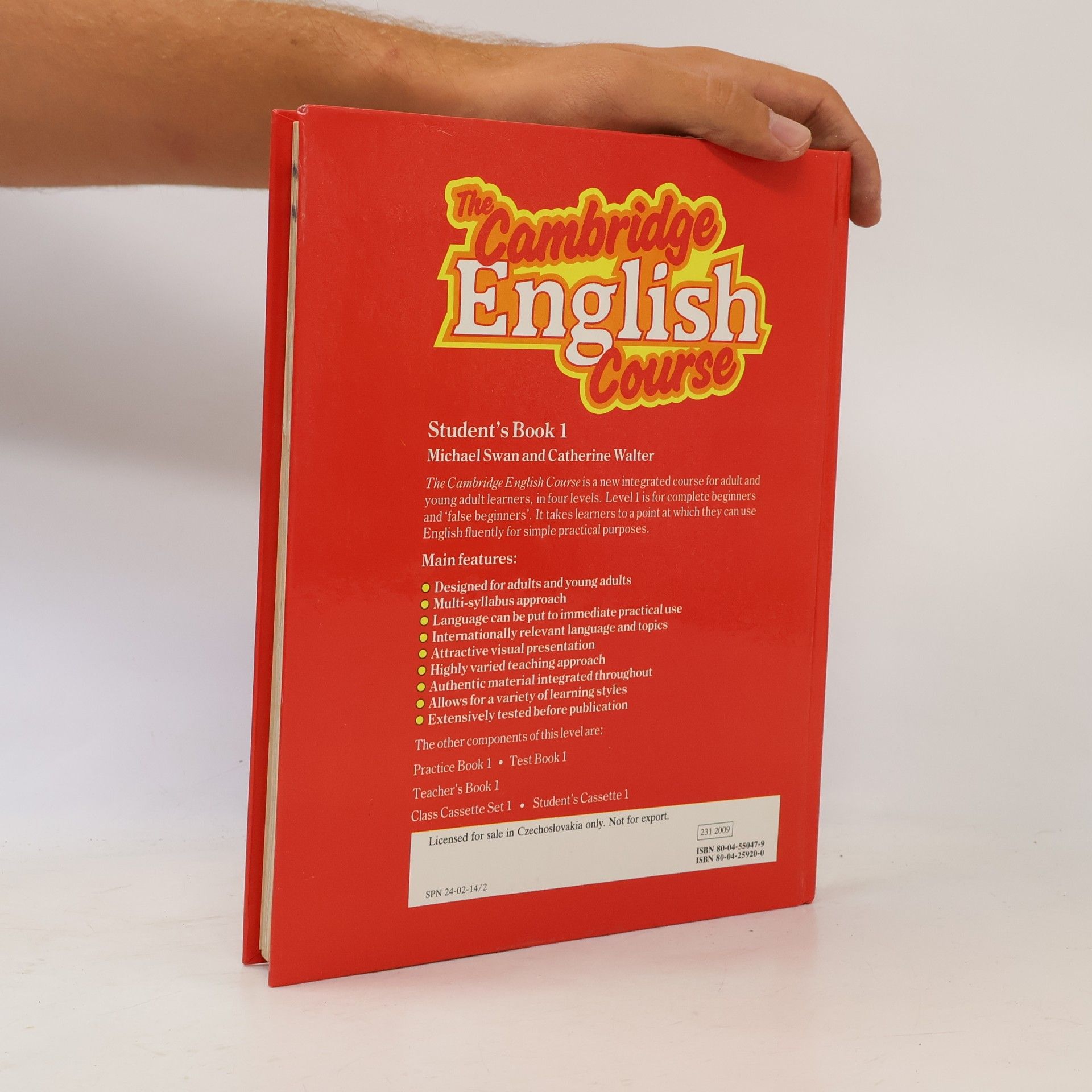 Catherine Walter The Cambridge English Course. Student's Book 1