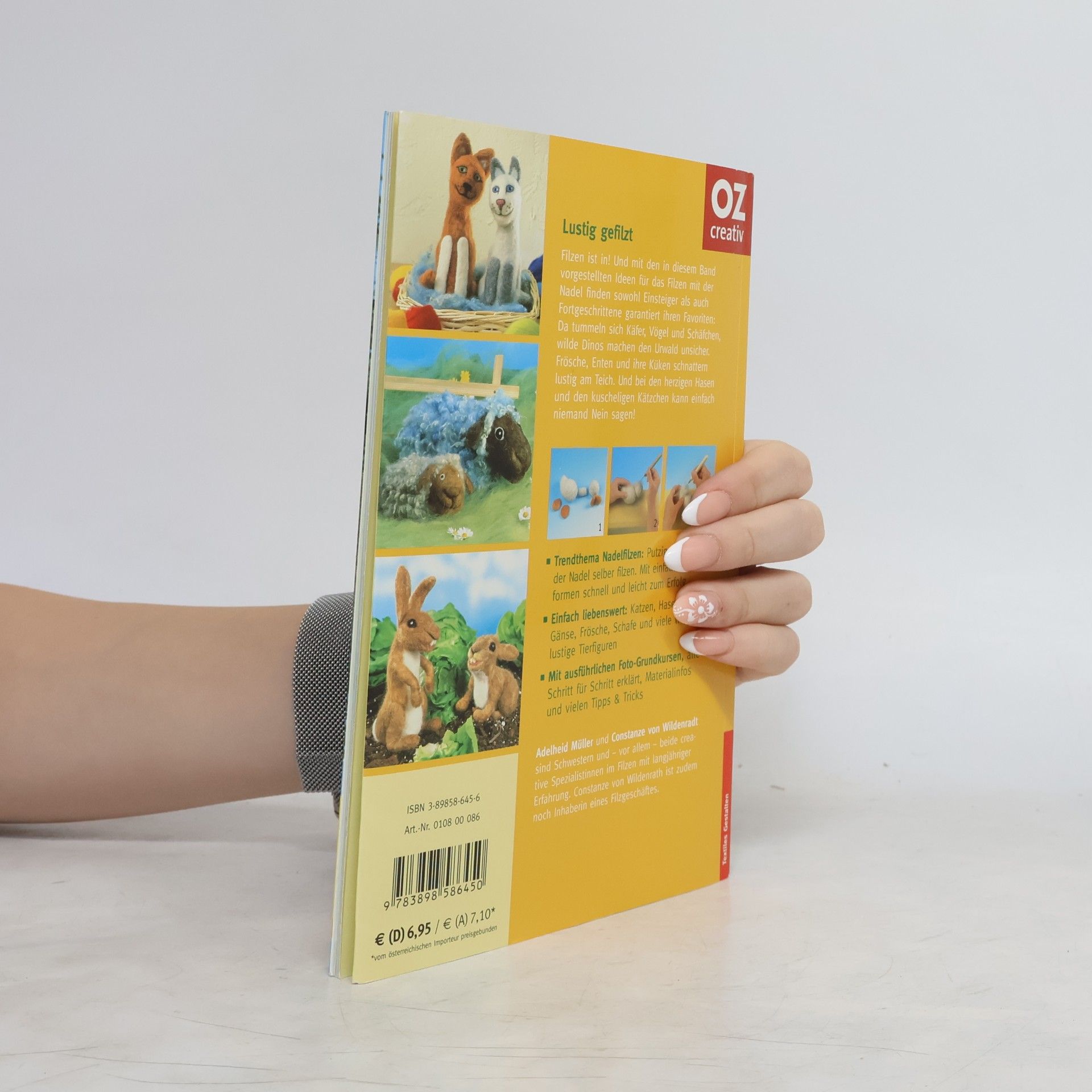 Adelheid MüllerLissner Creativ-Taschenbuch - 86: Nadel-Filzerei