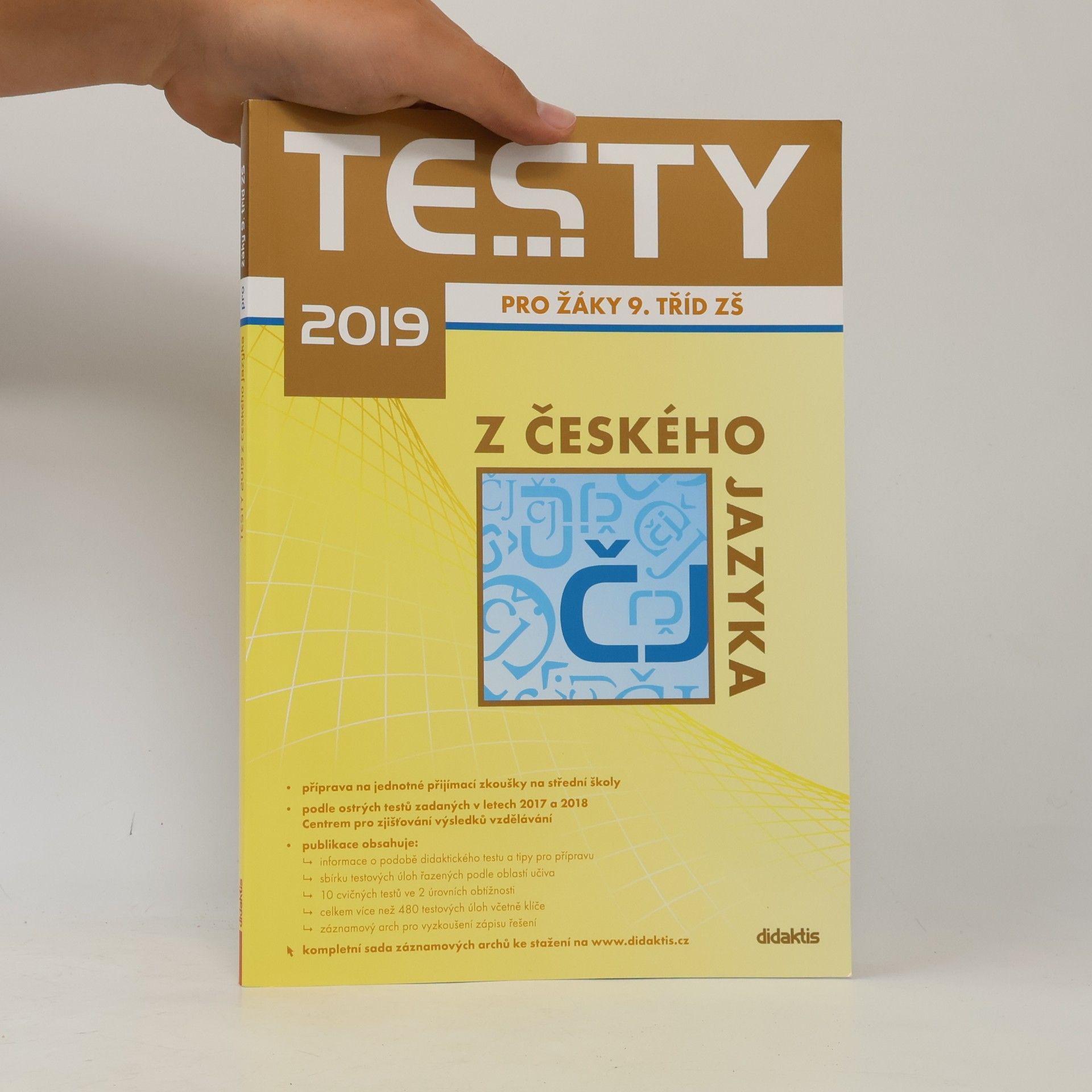 Kolektiv autorů Testy z českého jazyka : pro žáky 9. tříd ZŠ