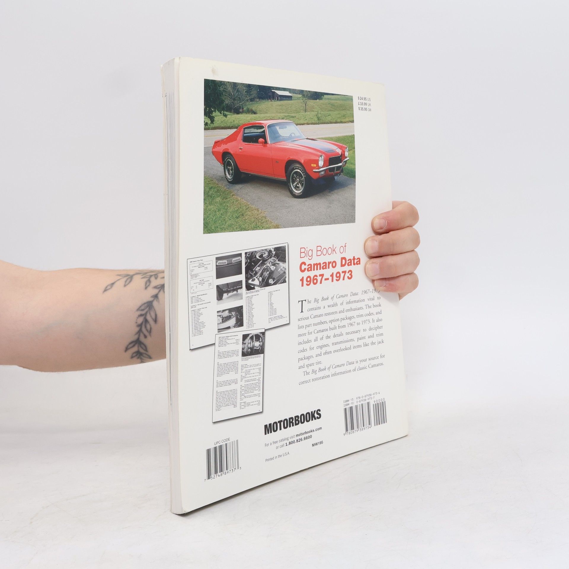 John Harvey Motorbooks Workshop: Big Book of Camaro Data 1967-1973