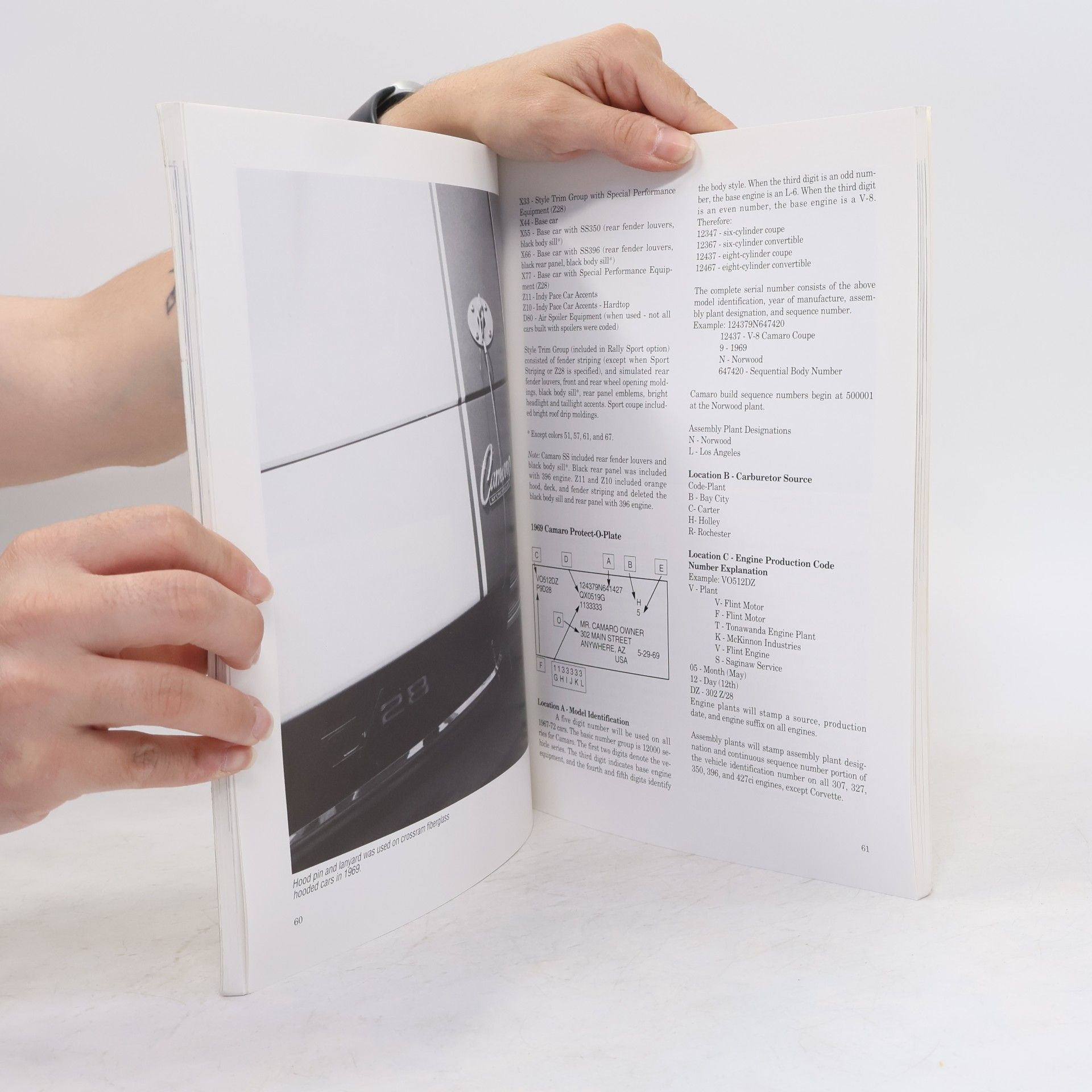 John Harvey Motorbooks Workshop: Big Book of Camaro Data 1967-1973