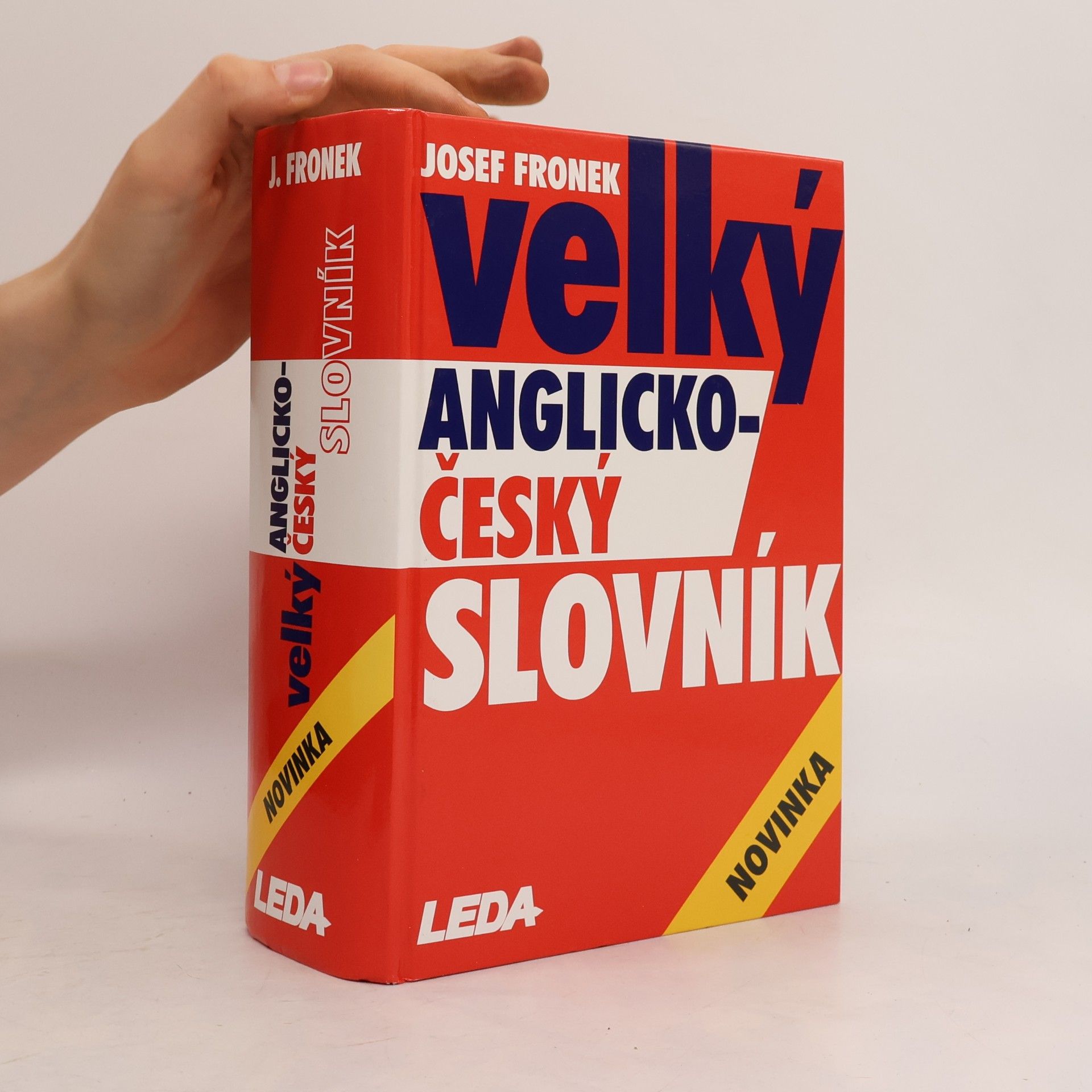 Josef Fronek Velký anglicko-český slovník