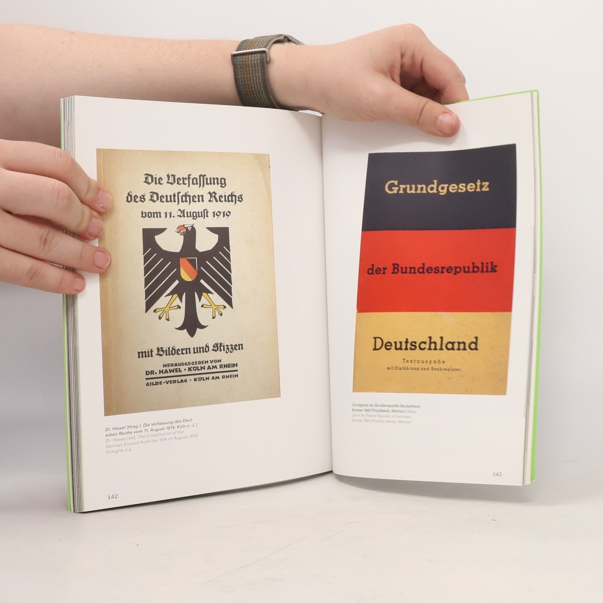 Alf Ro ßner Demokratie aus Weimar / Democracy Made in Weimardie