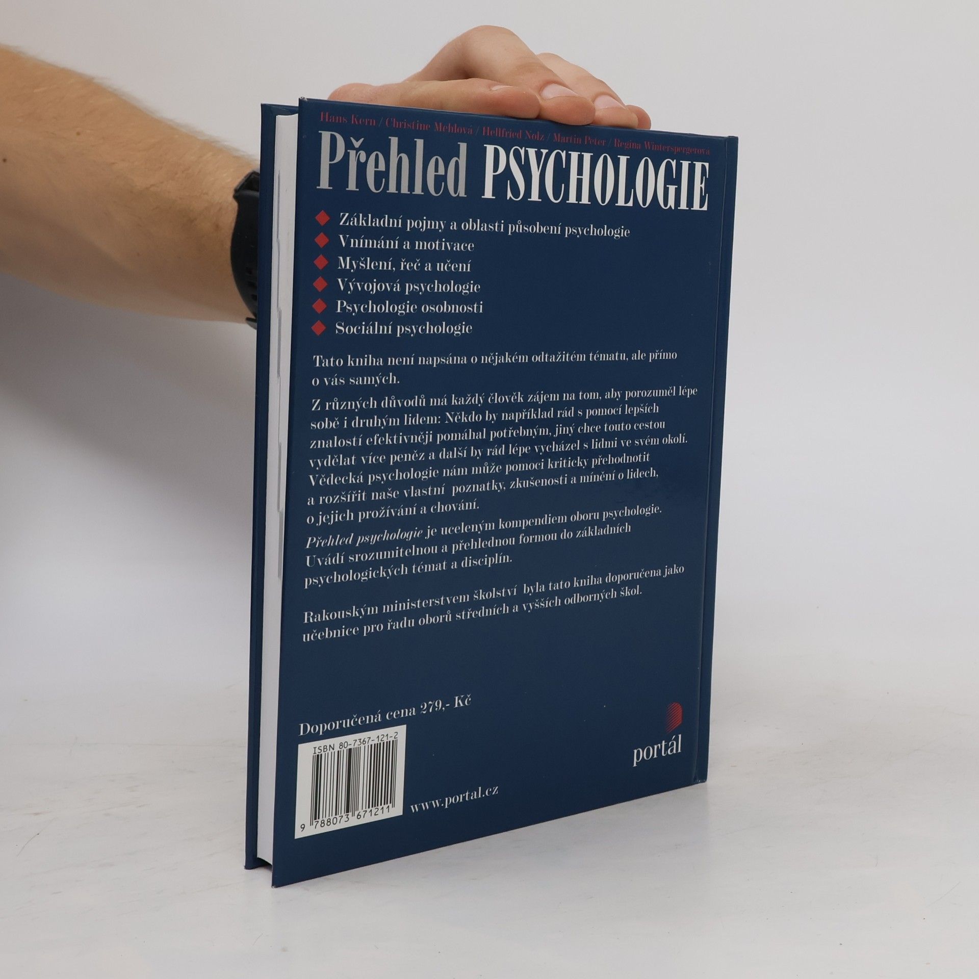 Hans Kern Přehled psychologie