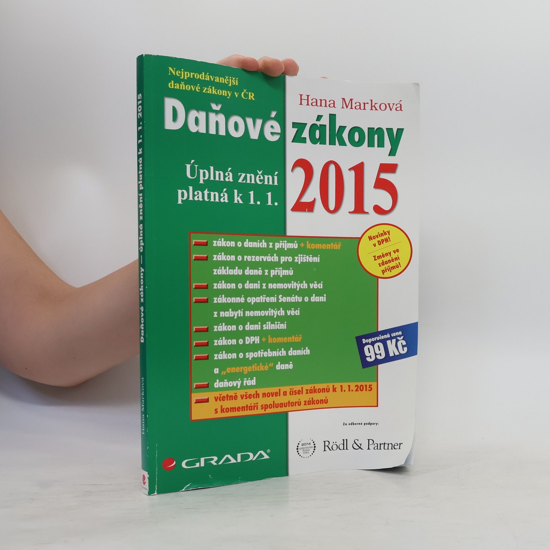Hana Marková Daňové zákony 2015