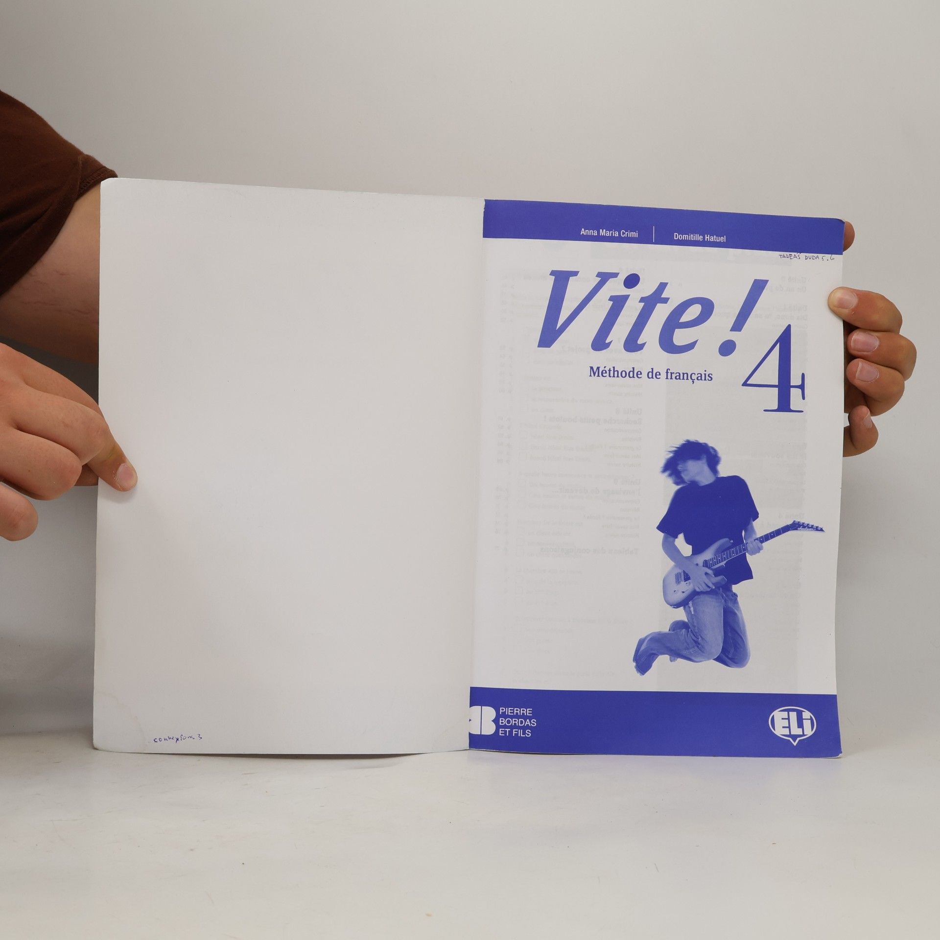 Anna Maria Crimi Vite! 4 : méthode de français. Cahier