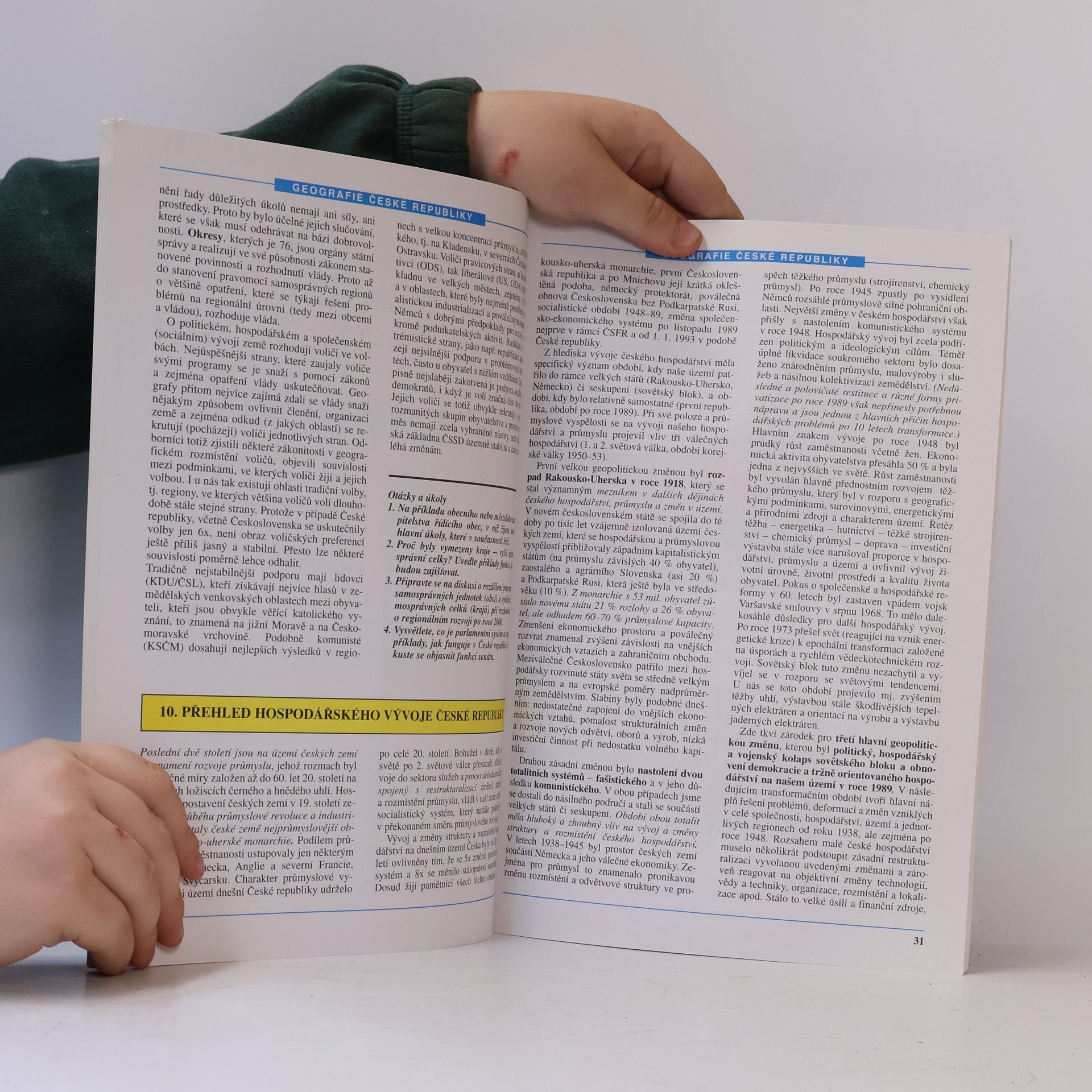 Jiří Kastner Geografie pro střední školy 4 - Česká republika