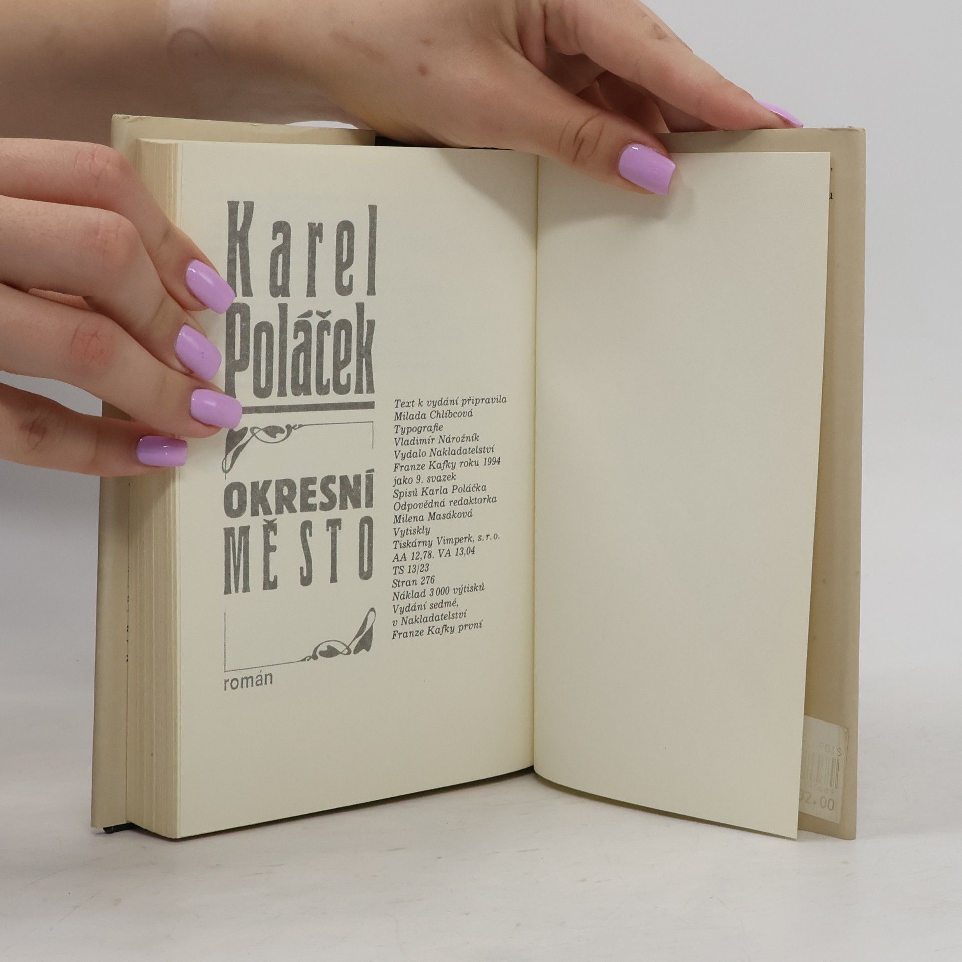Karel Poláček Okresní město