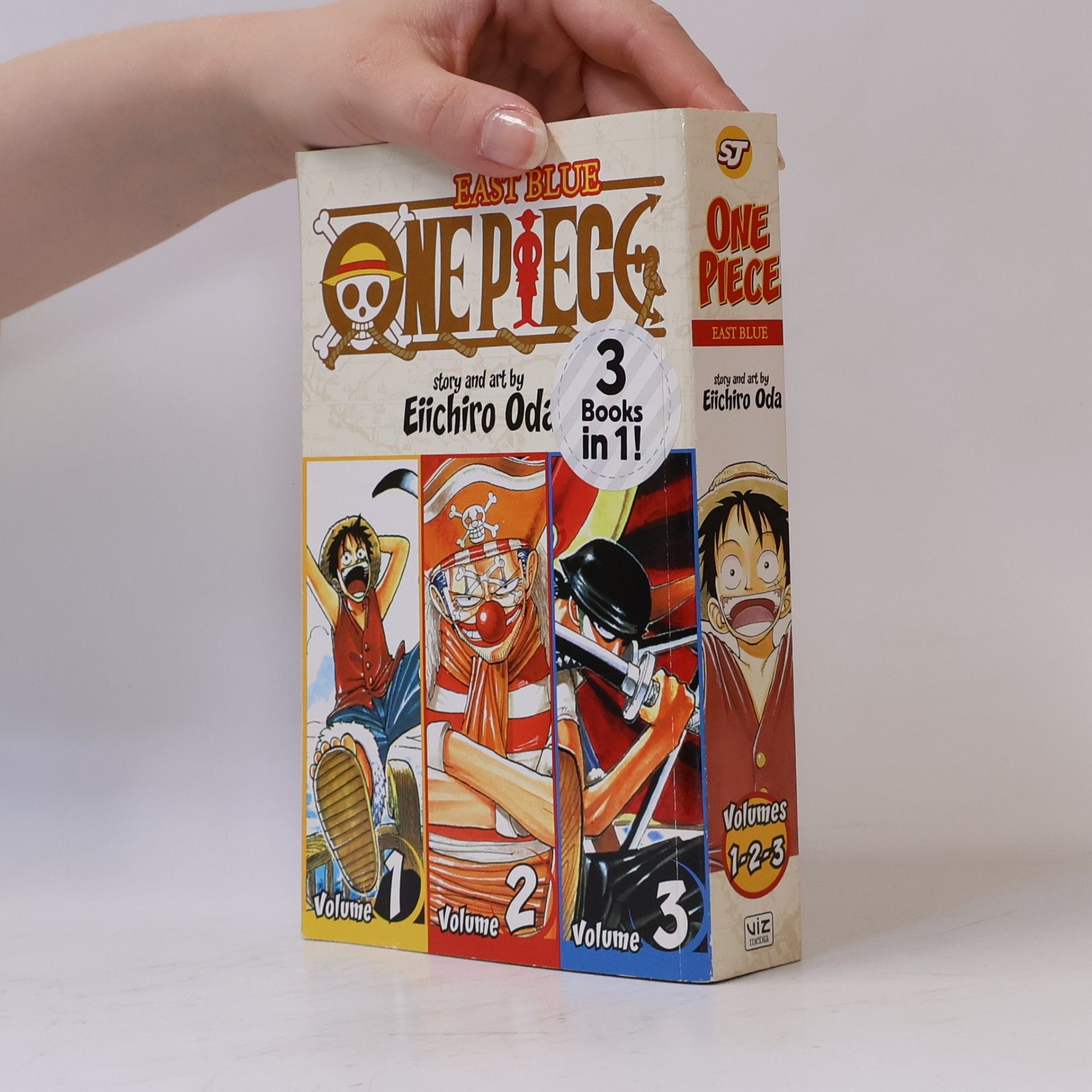 Eiichiro Oda One Piece. East Blue Vol. 1, 2, 3 (tři díly v jednom svazku)