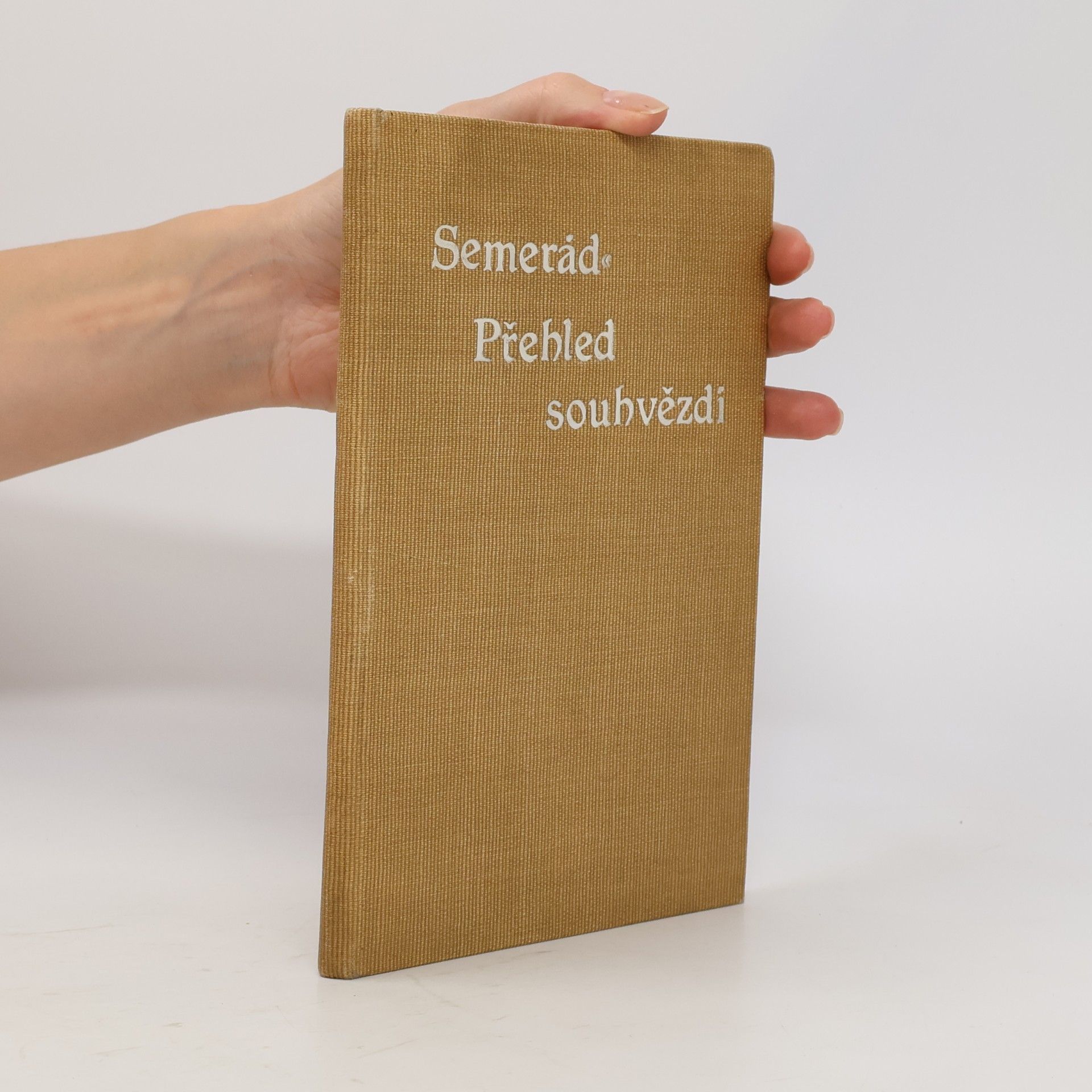 Čeněk Semerád Přehled souhvězdí severní oblohy a stručná jejich mythologie