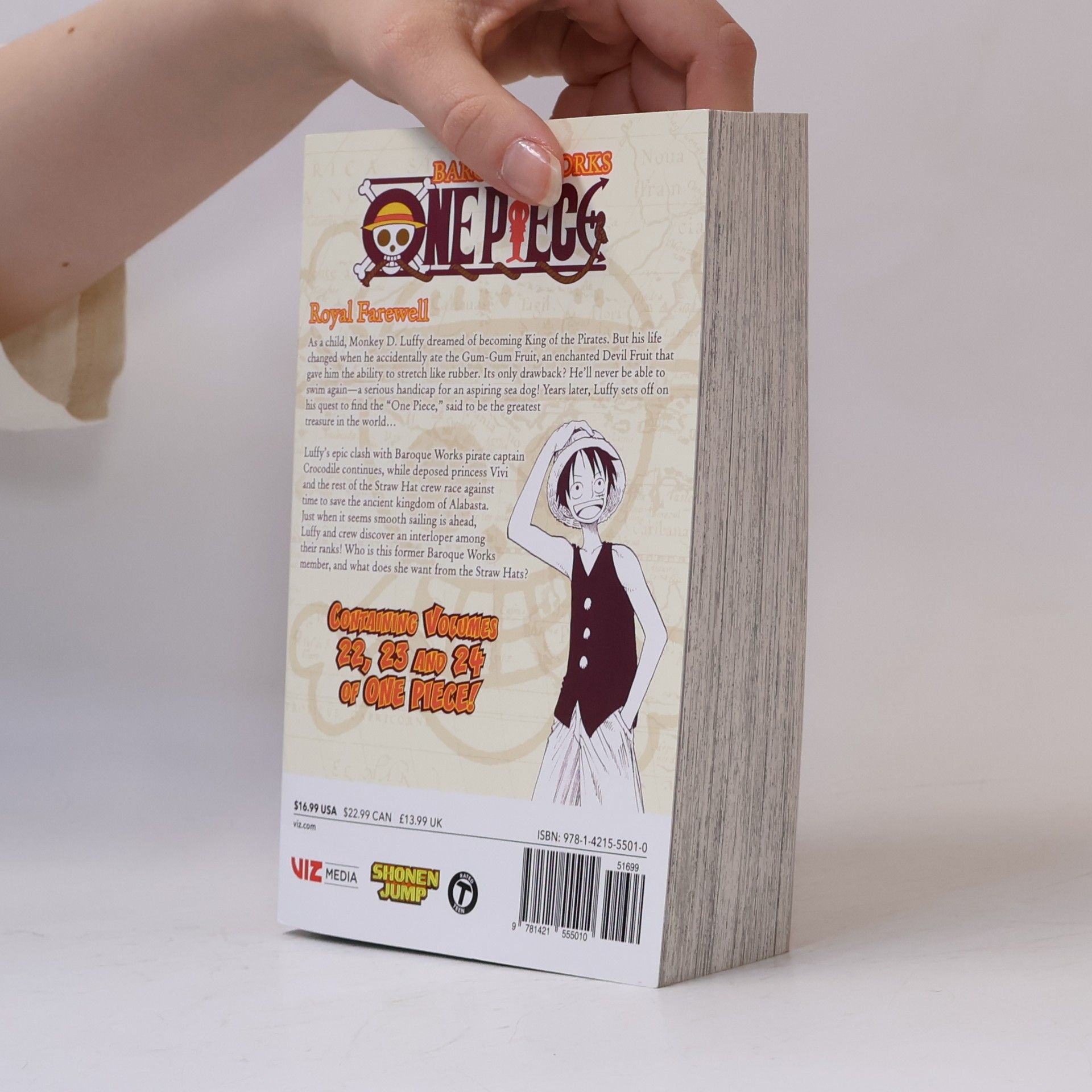 Eiichiro Oda One Piece Omnibus 8 (22, 23, 24)