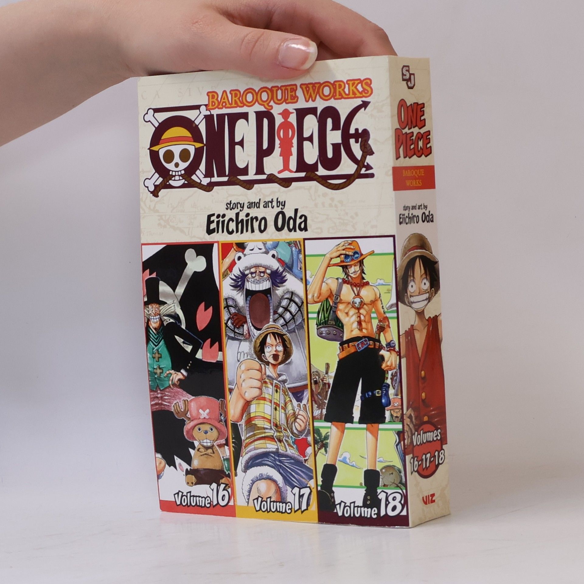 Eiichiro Oda One Piece, Vol. 16, 17, 18