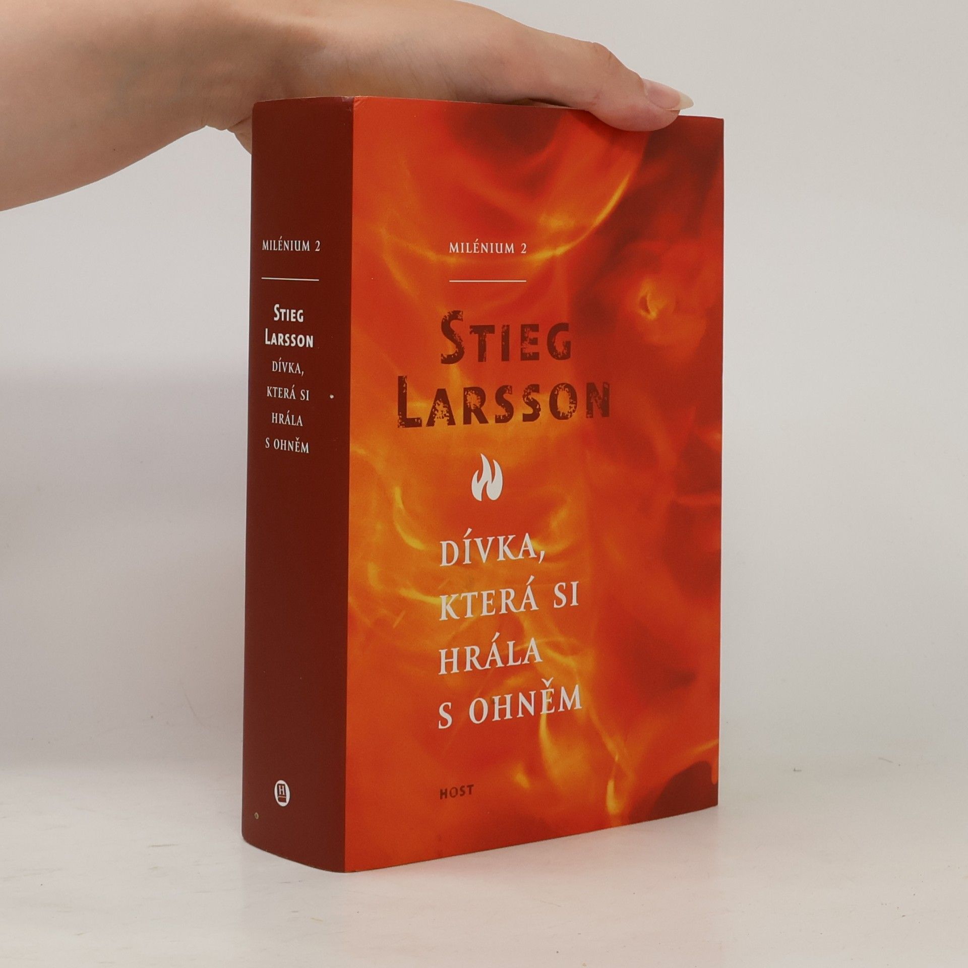 Stieg Larsson Dívka, která si hrála s ohněm