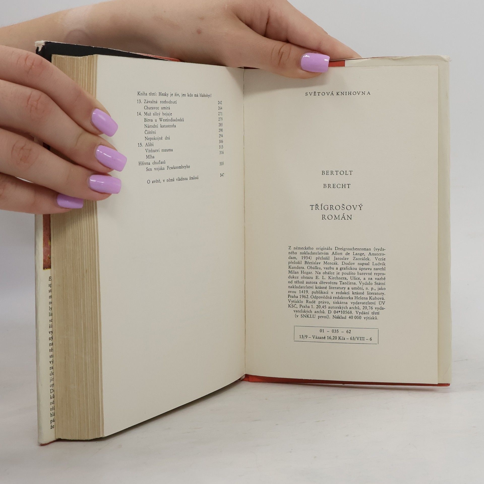 Bertolt Brecht Třígrošový román