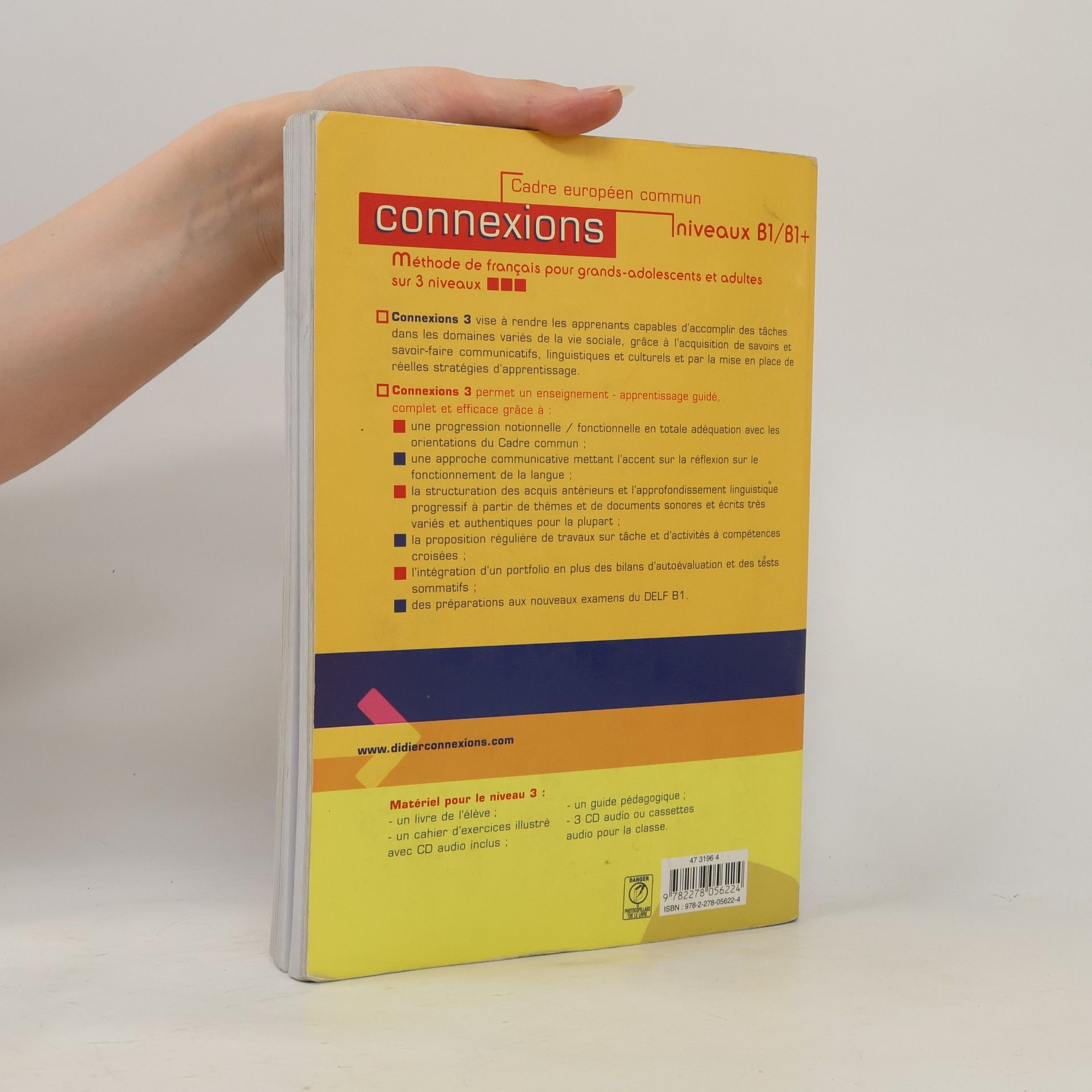 Yves Loiseau Connexions. Niveau 3. Méthode de francais