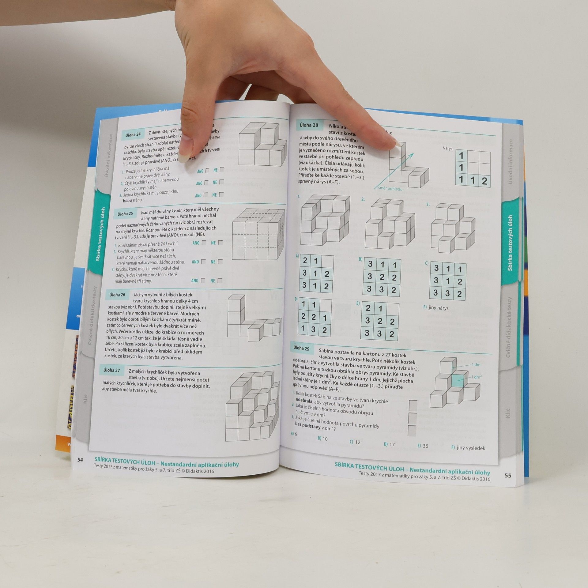 Věra Brlicová Testy 2017 pro žáky 5. a 7. tříd ZŠ z matematiky