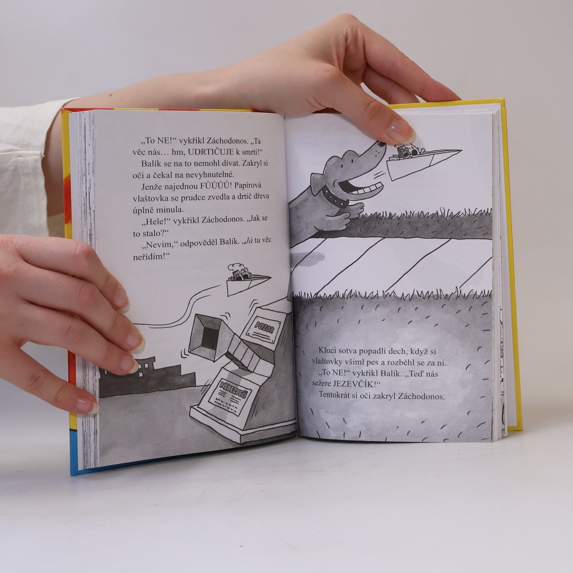 Dav Pilkey Kapitán Bombarďák a podivný plán profesora Prdolína