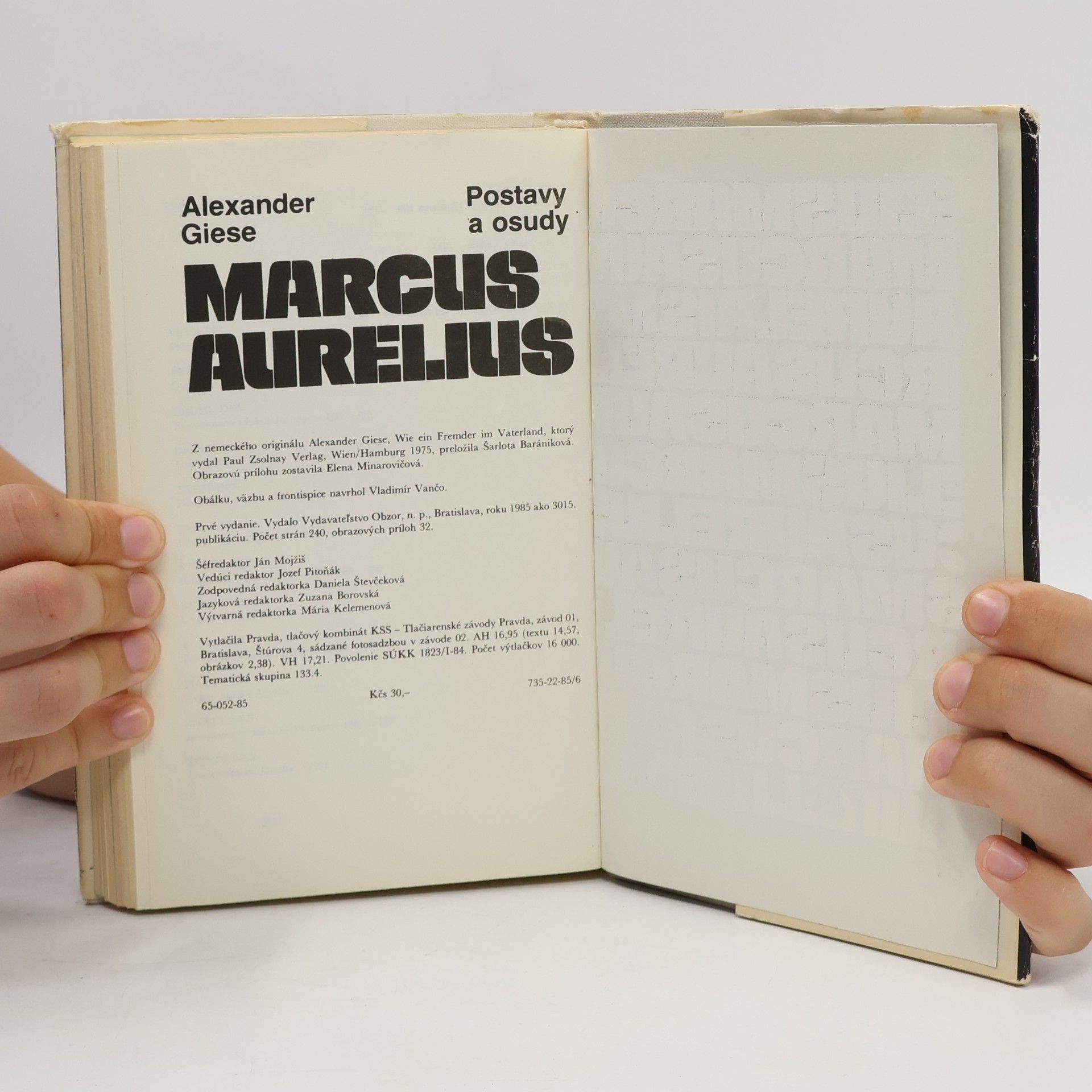 Alexander Giese Marcus Aurelius