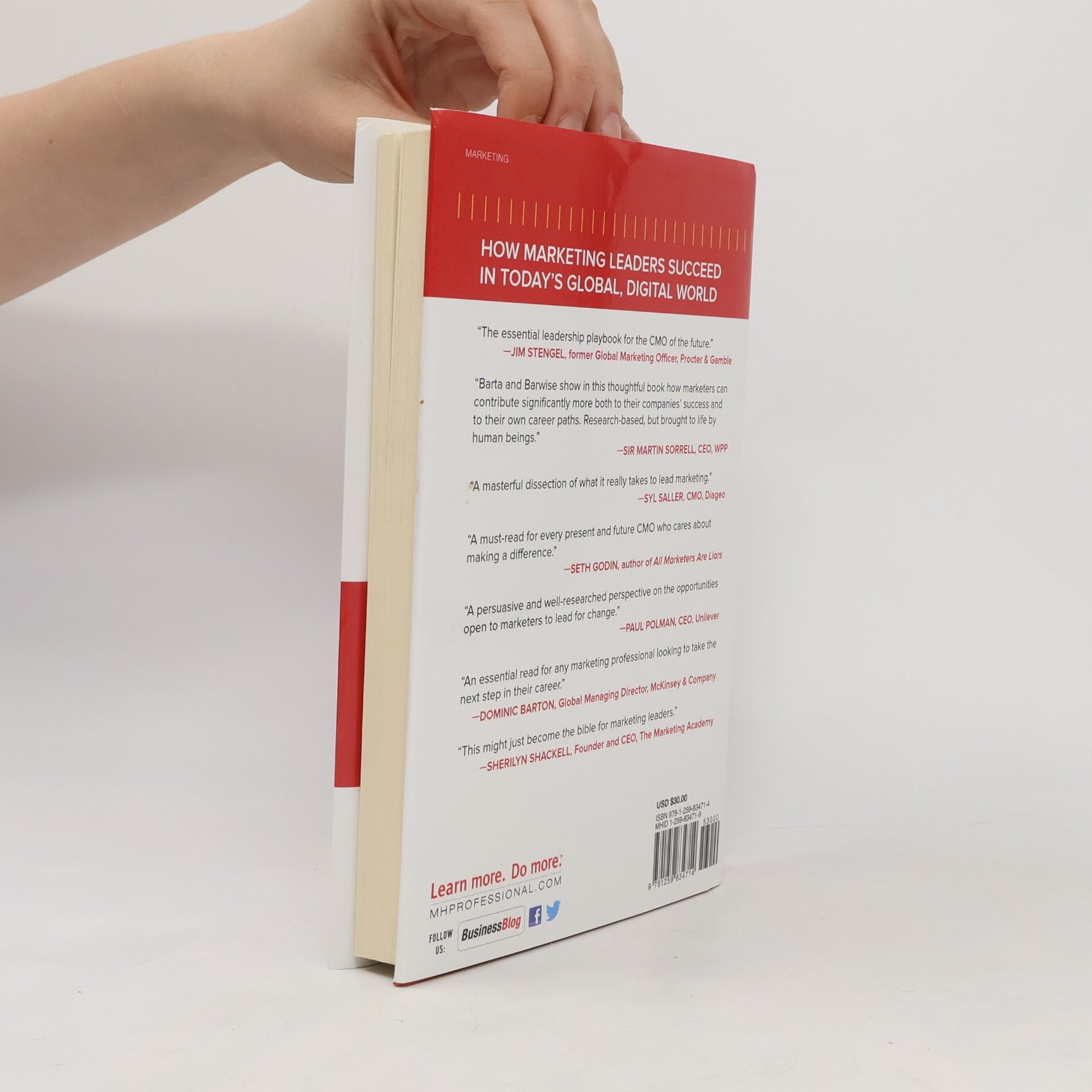 Patrick Barwise The 12 powers of a marketing leader : how to succeed by building customer and company value