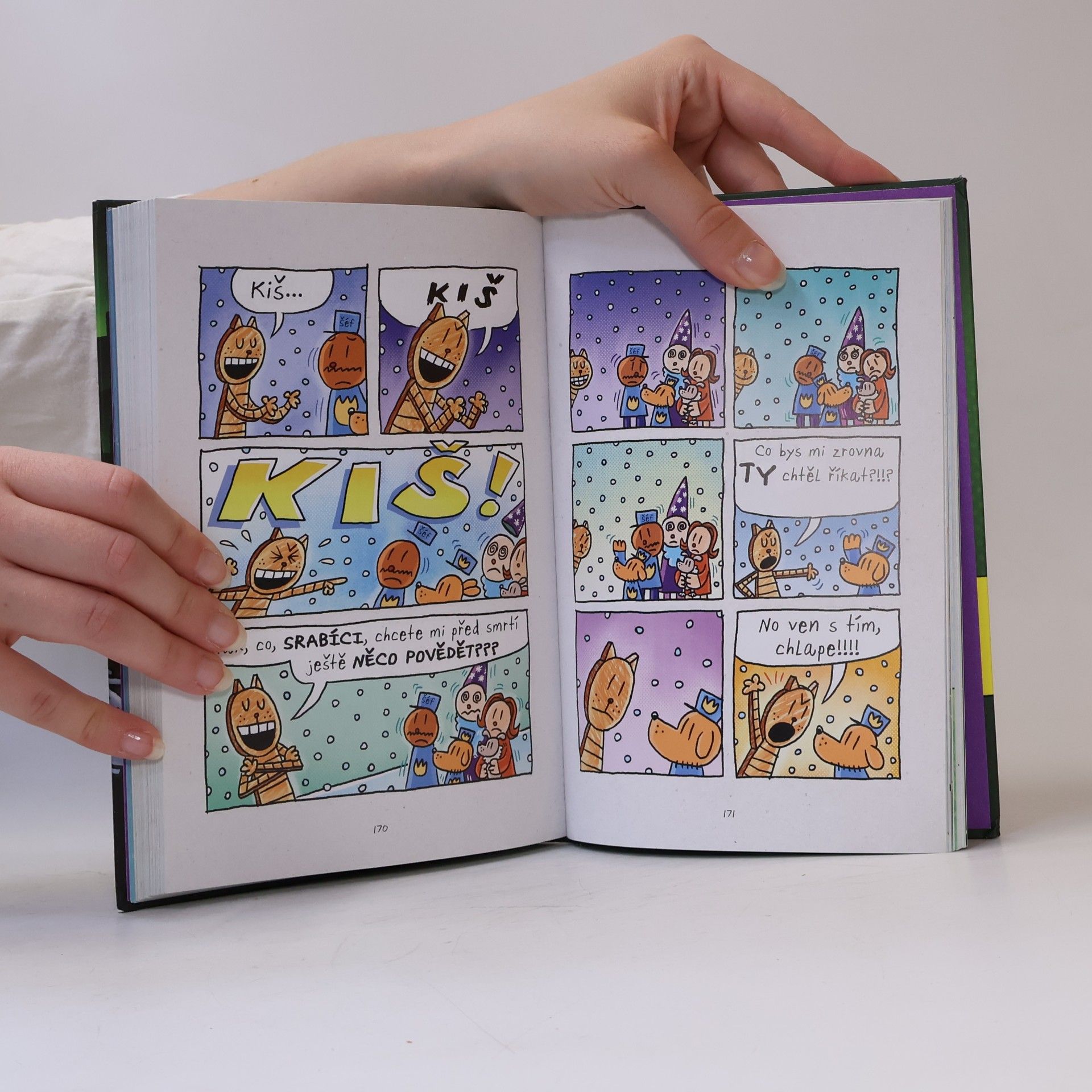 Dav Pilkey Dogman utržený ze řetězu