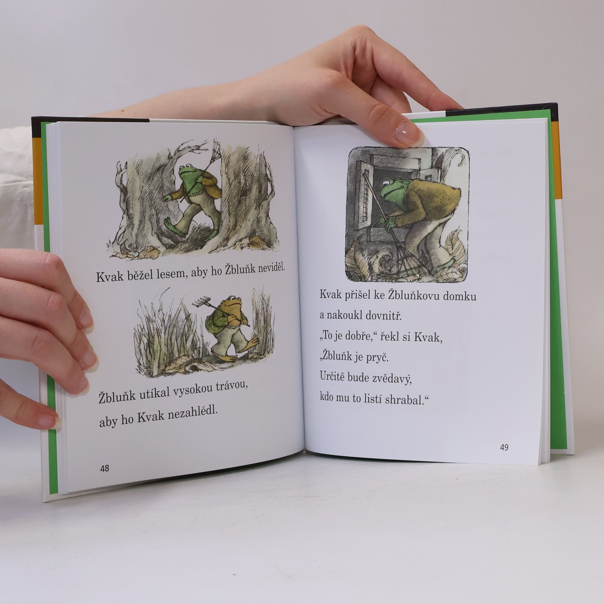 Arnold Lobel Kvak a Žbluňk od jara do Vánoc