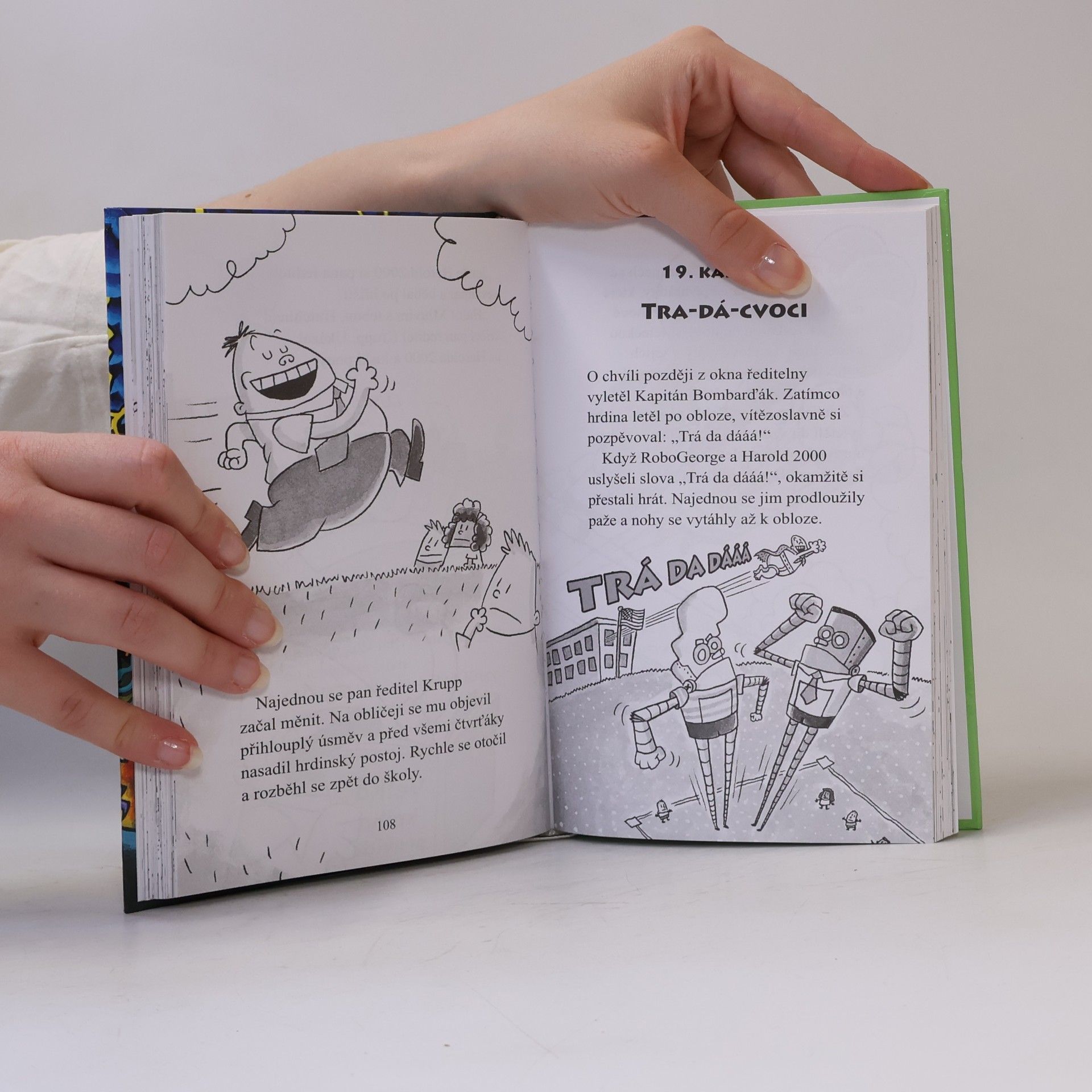 Dav Pilkey Kapitán Bombarďák a zloba zlé Zařezávačky