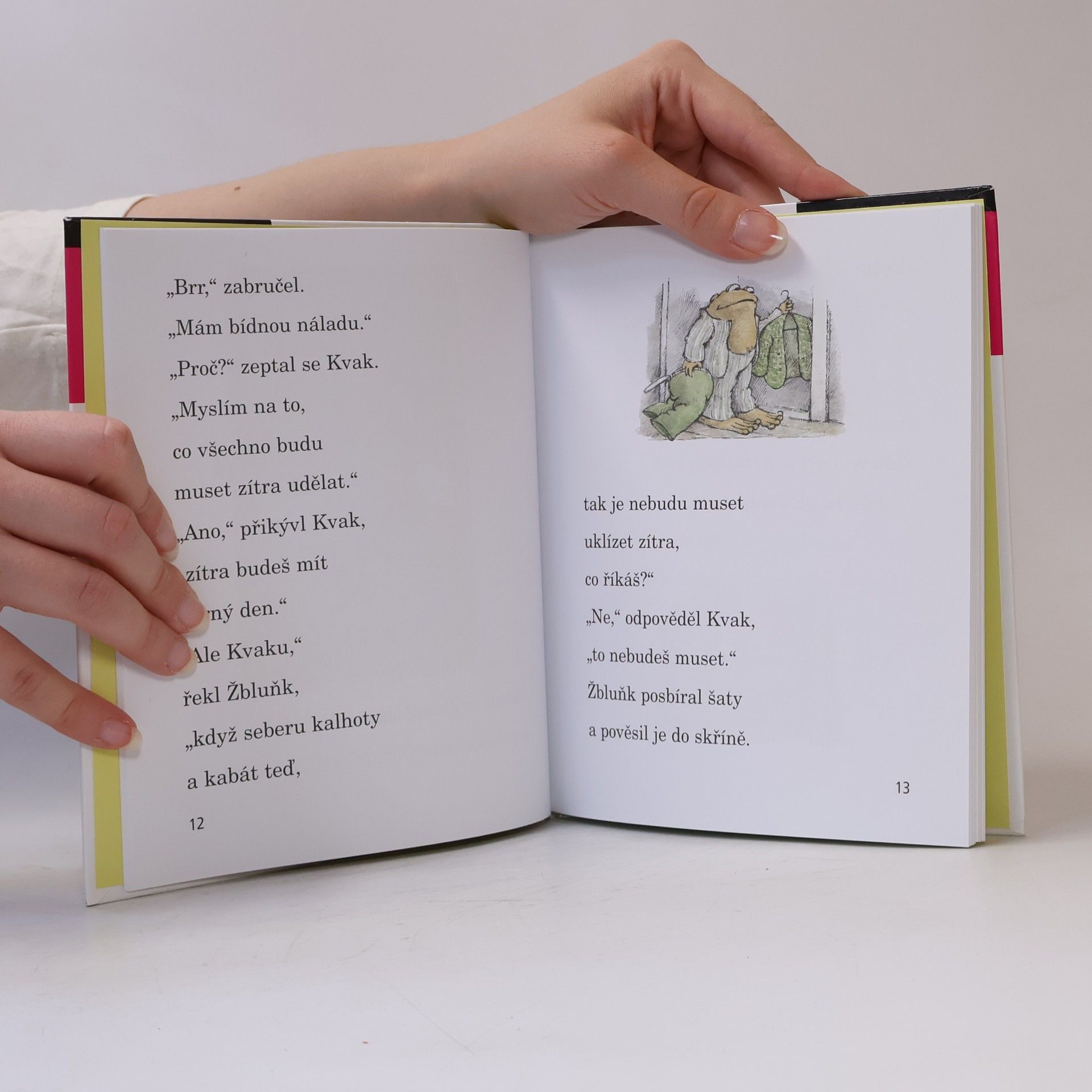 Arnold Lobel Kvak a Žbluňk se bojí rádi