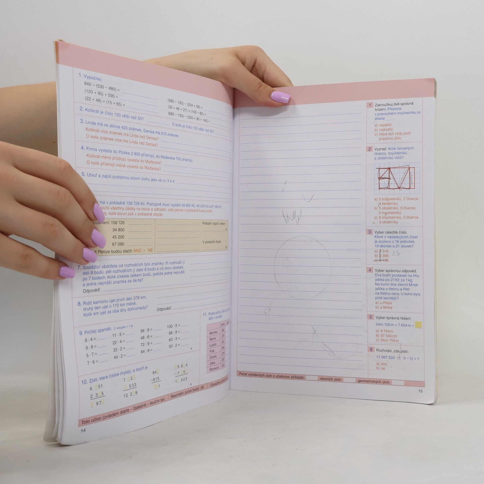Jaroslava Justová Pracovní sešit k učebnici matematika 5, I. díl