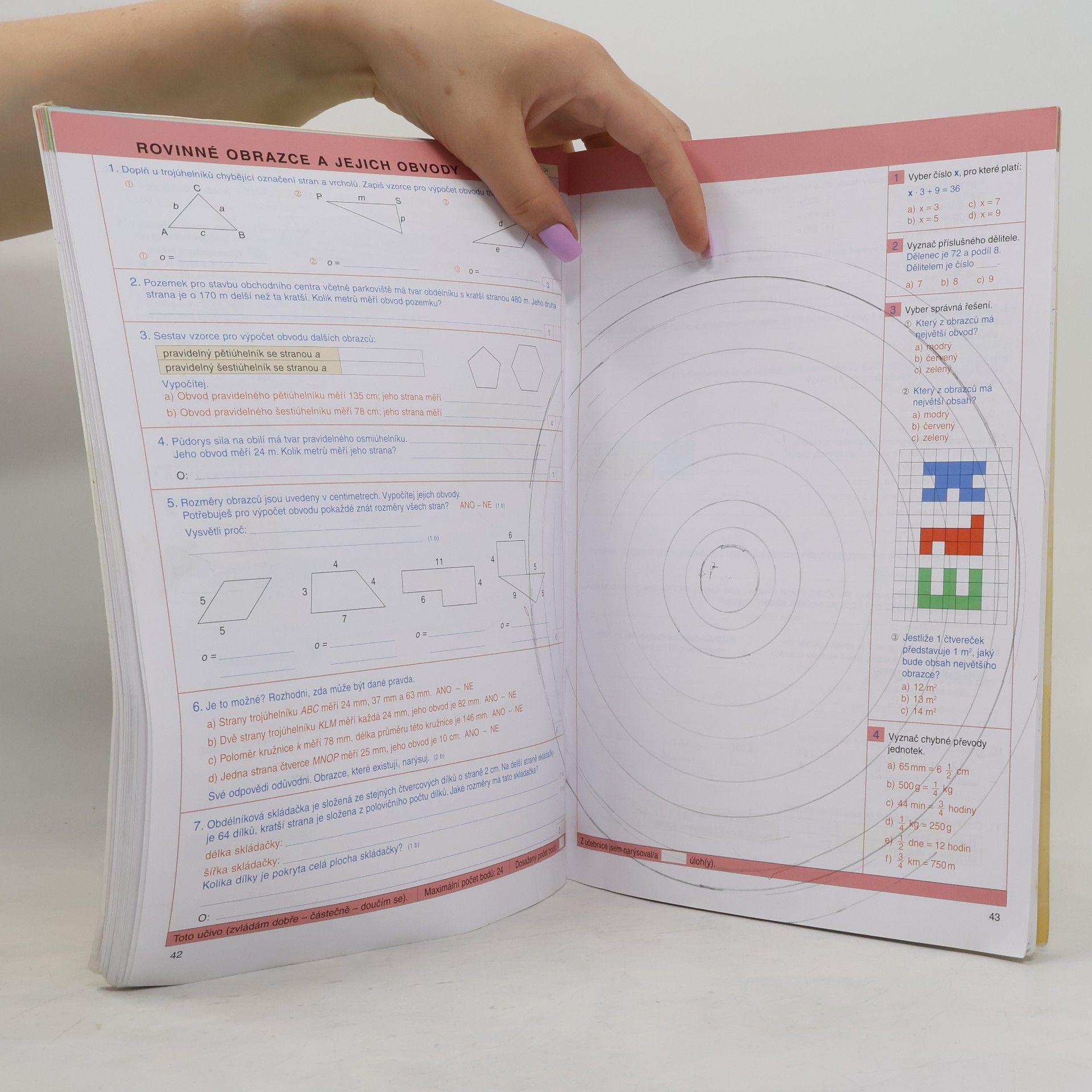 Jaroslava Justová Pracovní sešit k učebnici matematika 5, I. díl