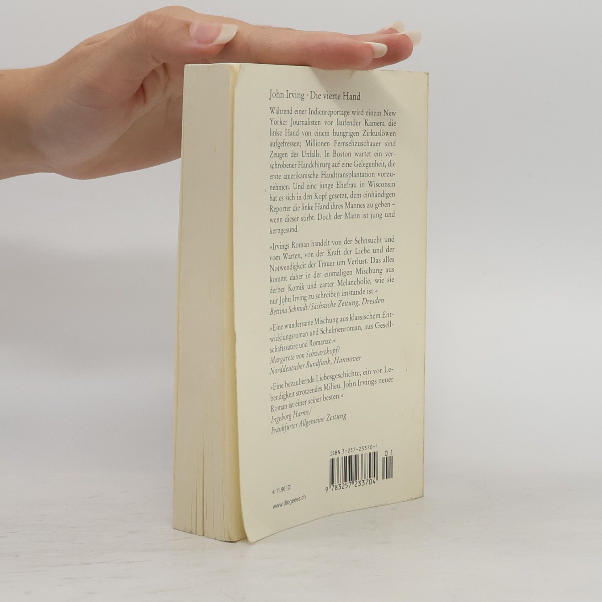 John Irving Die vierte Hand