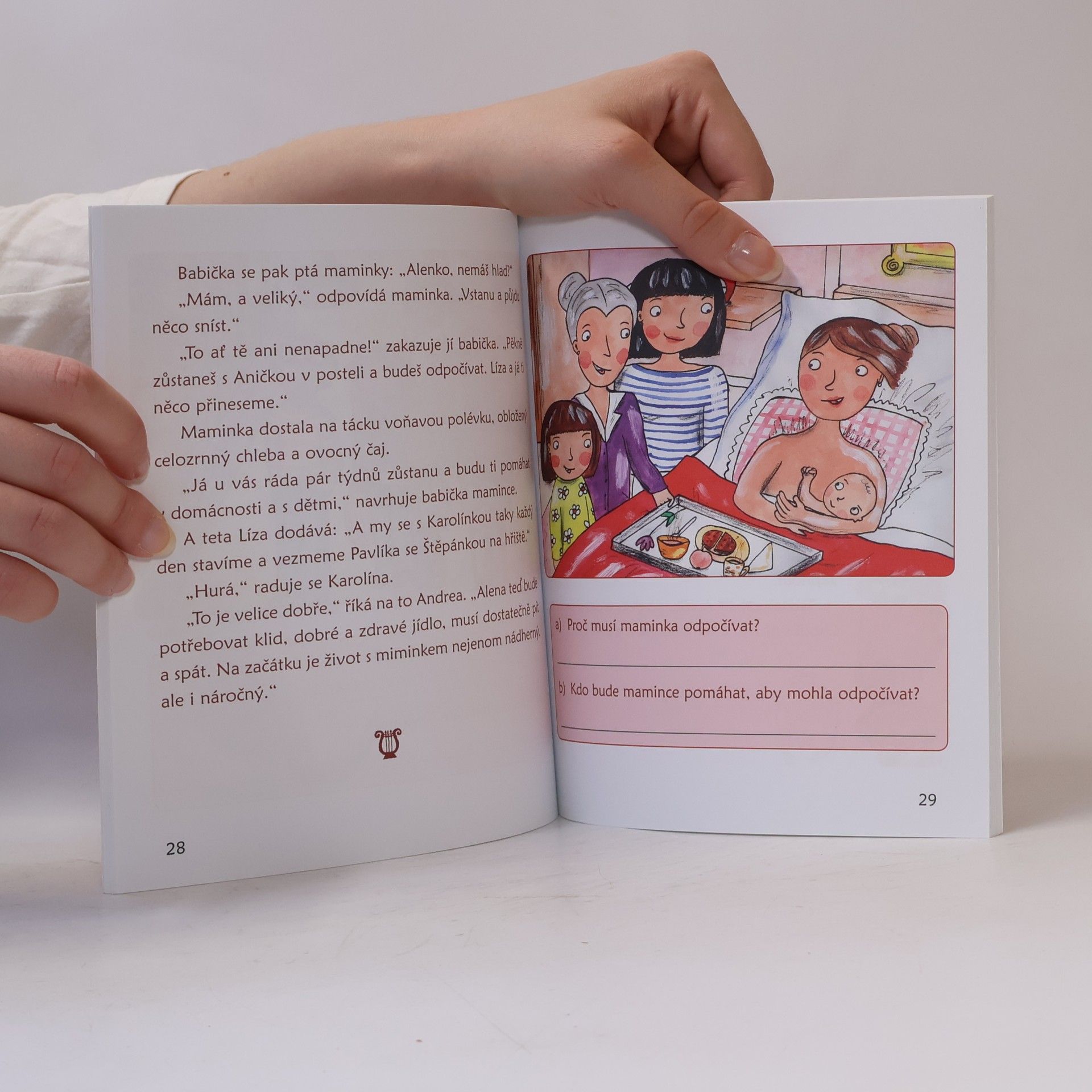 Regina Masaracchia Máme doma miminko. Knížka pro děti o porodu, kojení, nošení, péči, spánku a mazleníčku