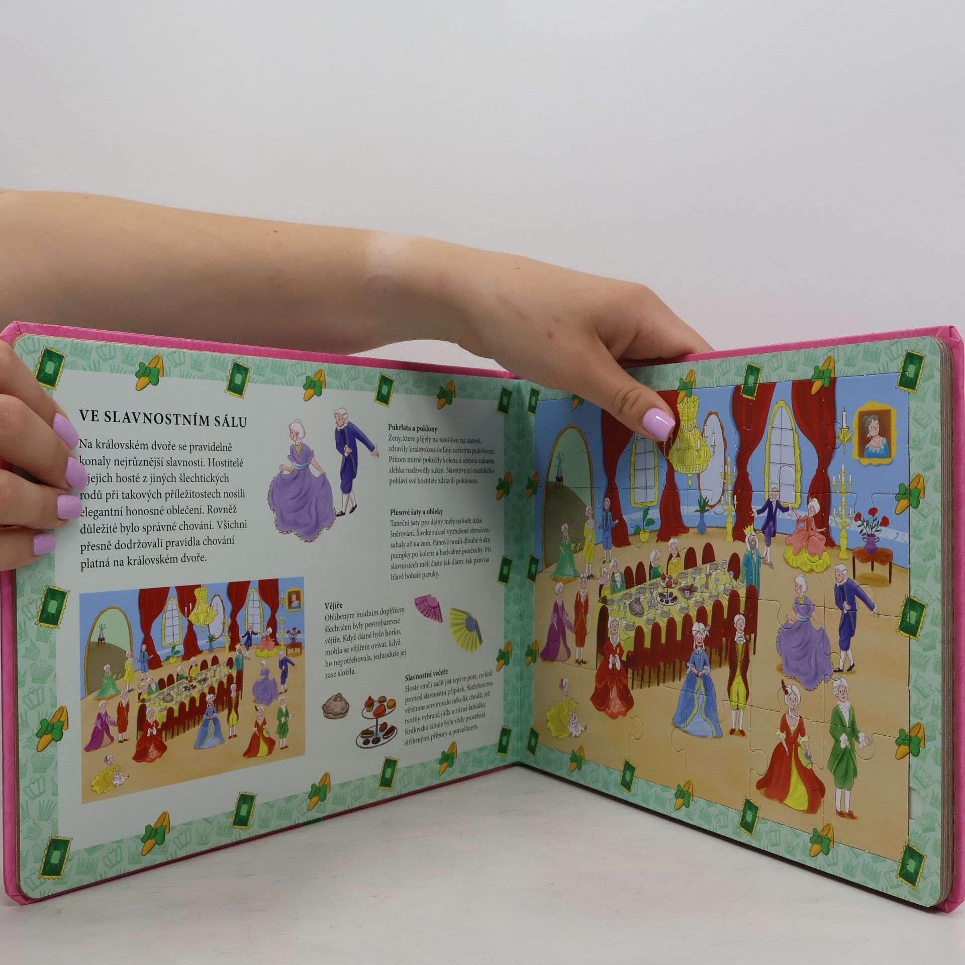 Carola von Kessel Moje knížka s puzzle. Princezny