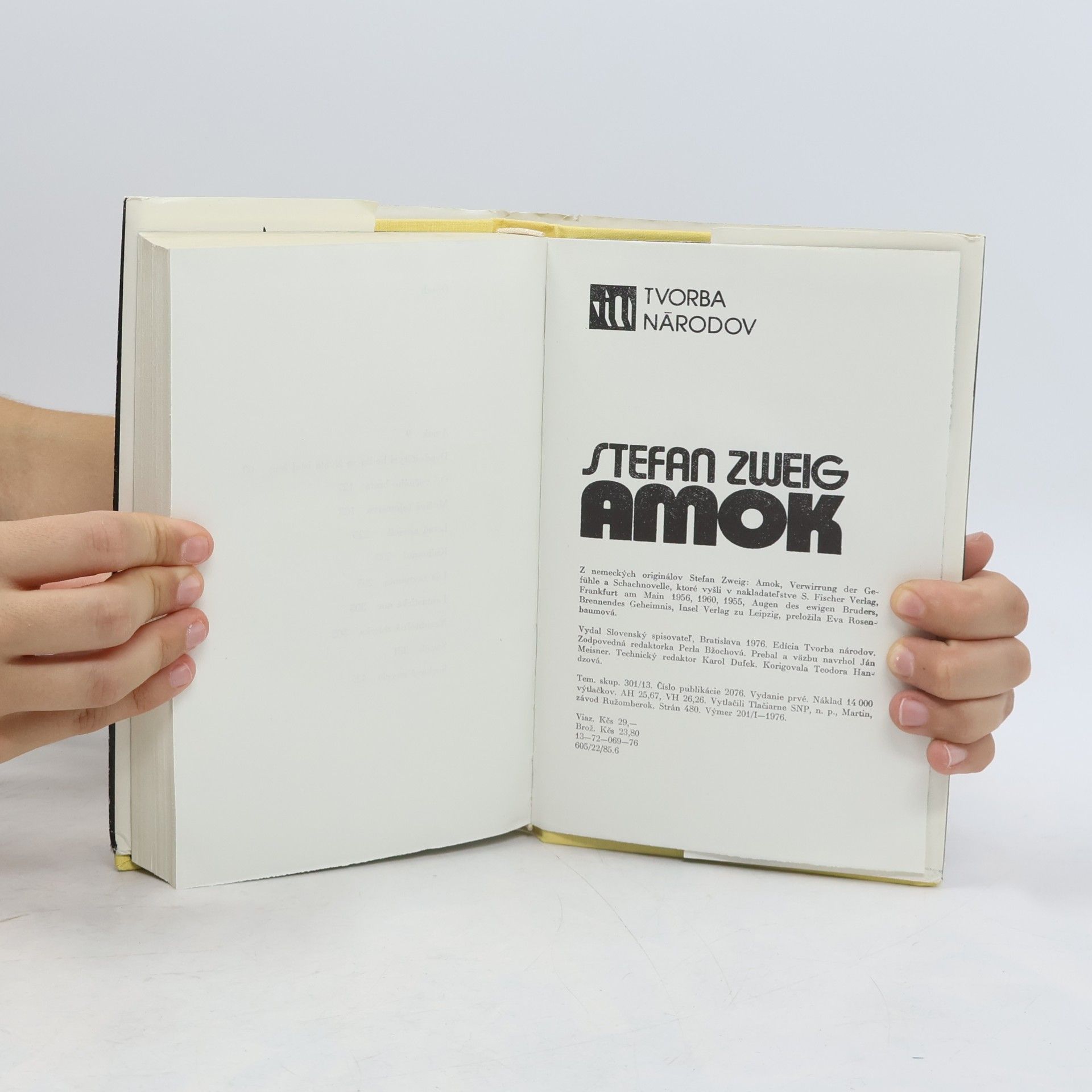 Stefan Zweig Amok