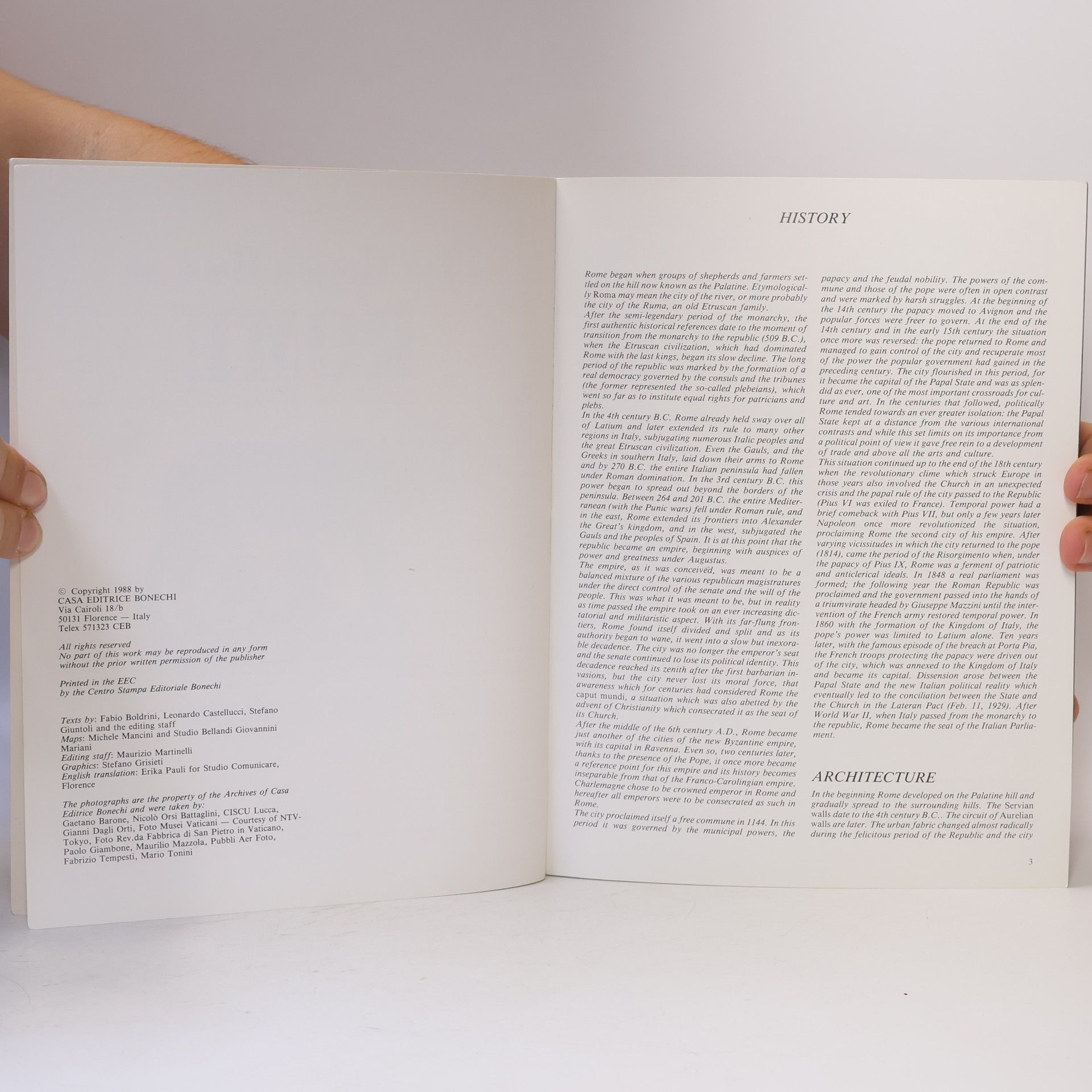 Collectif d'auteurs The Golden Book of Rome