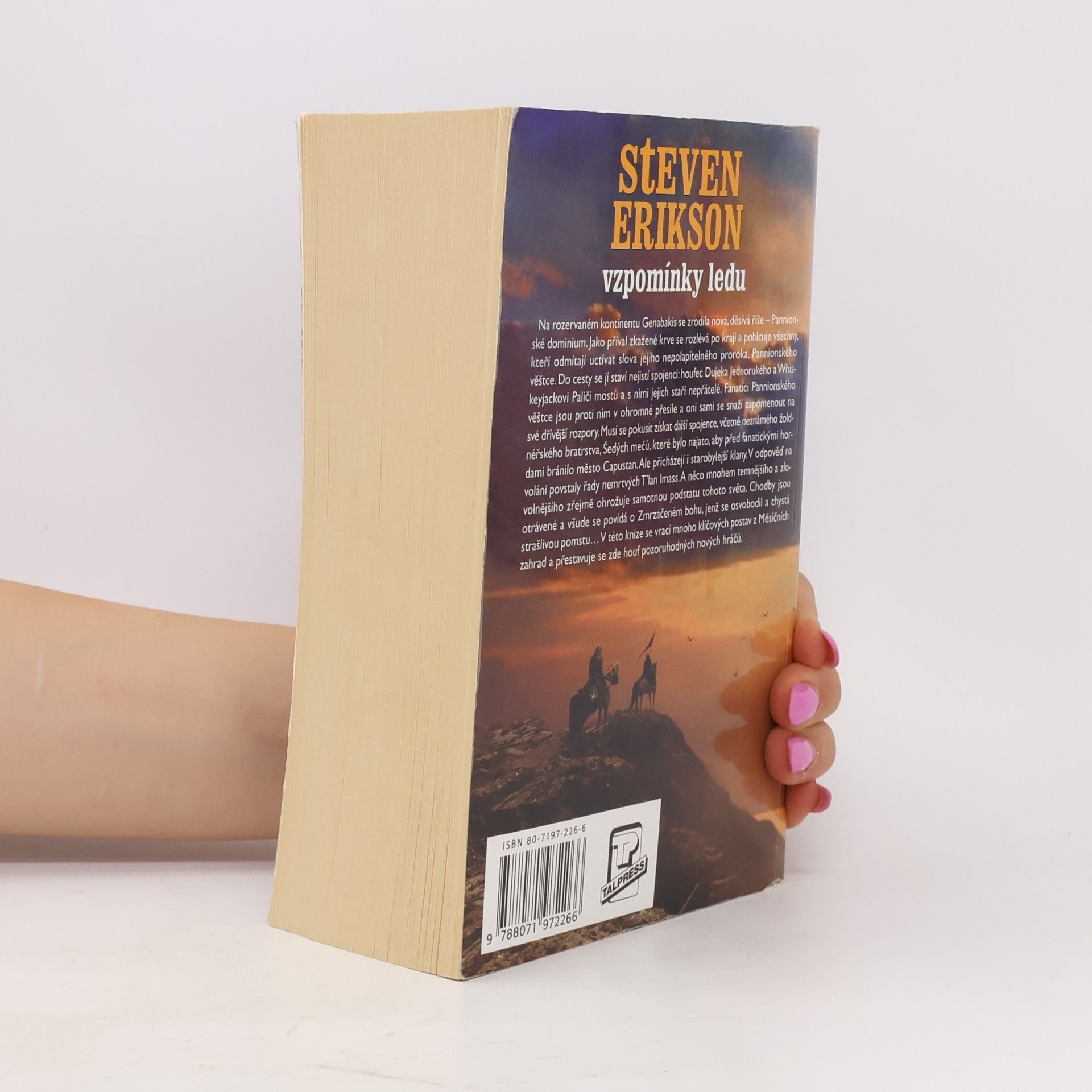 Steven Erikson Vzpomínky ledu