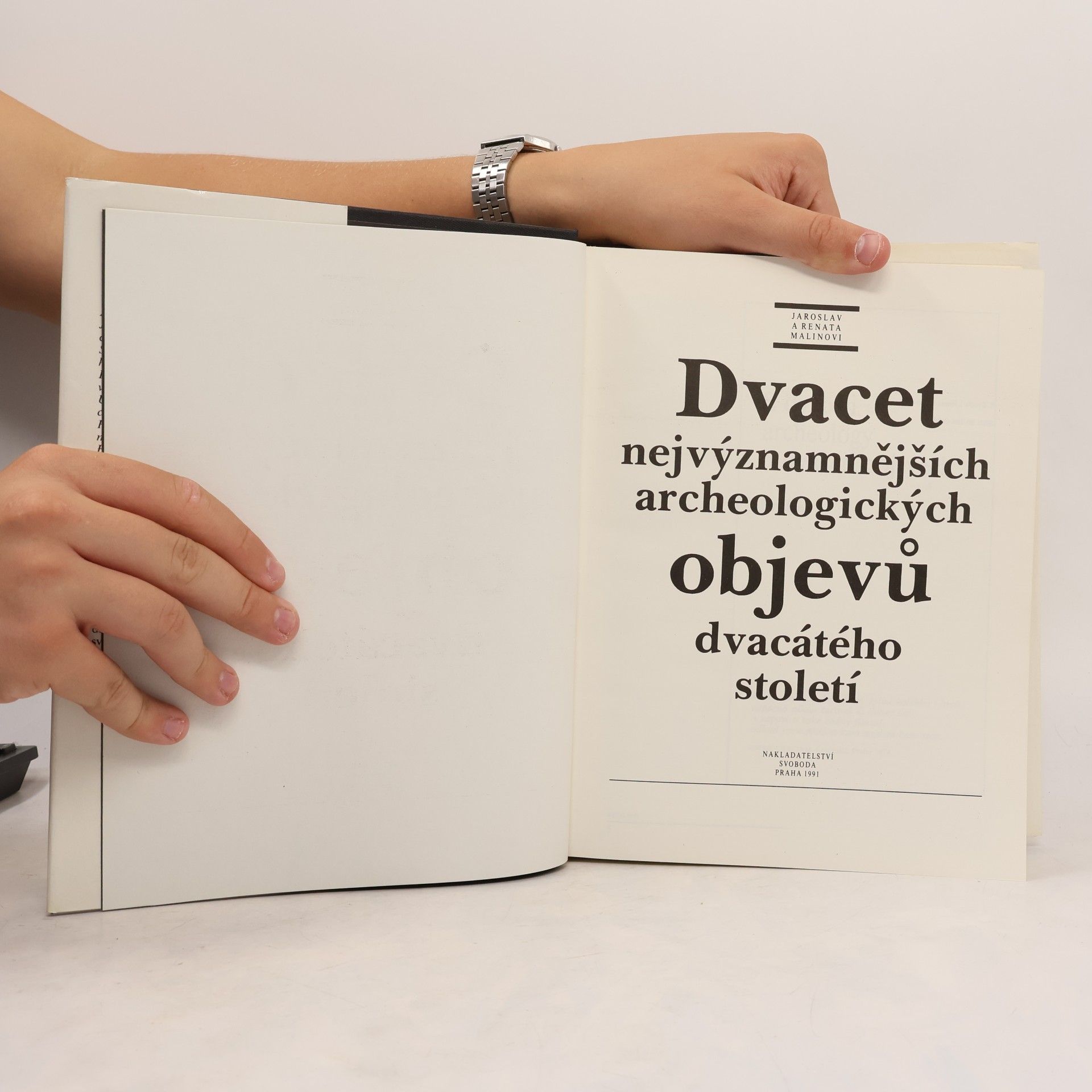 Jaroslav Malina Dvacet nejvýznamnějších archeologických objevů dvacátého století