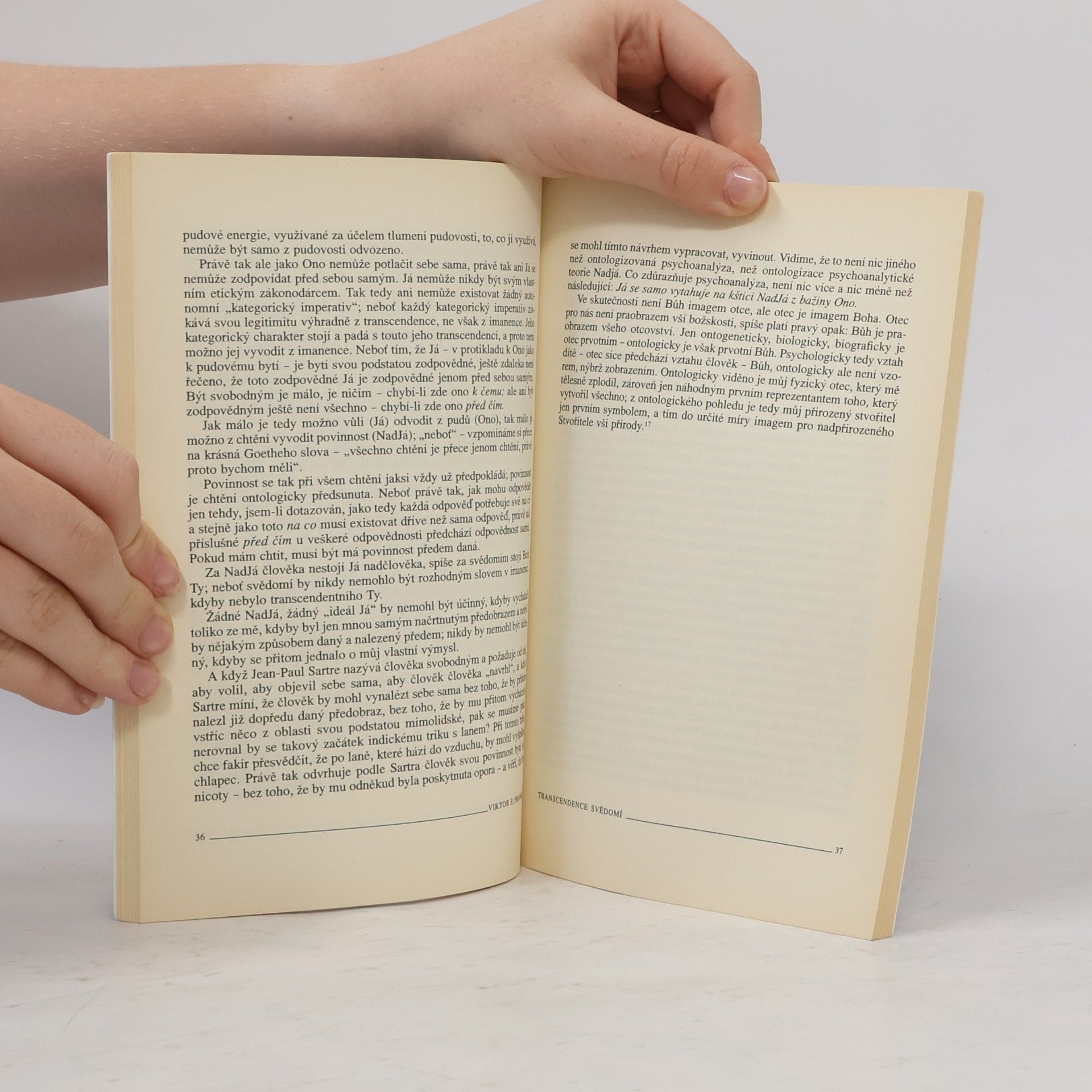 Viktor Emil Frankl Psychoterapie a náboženství