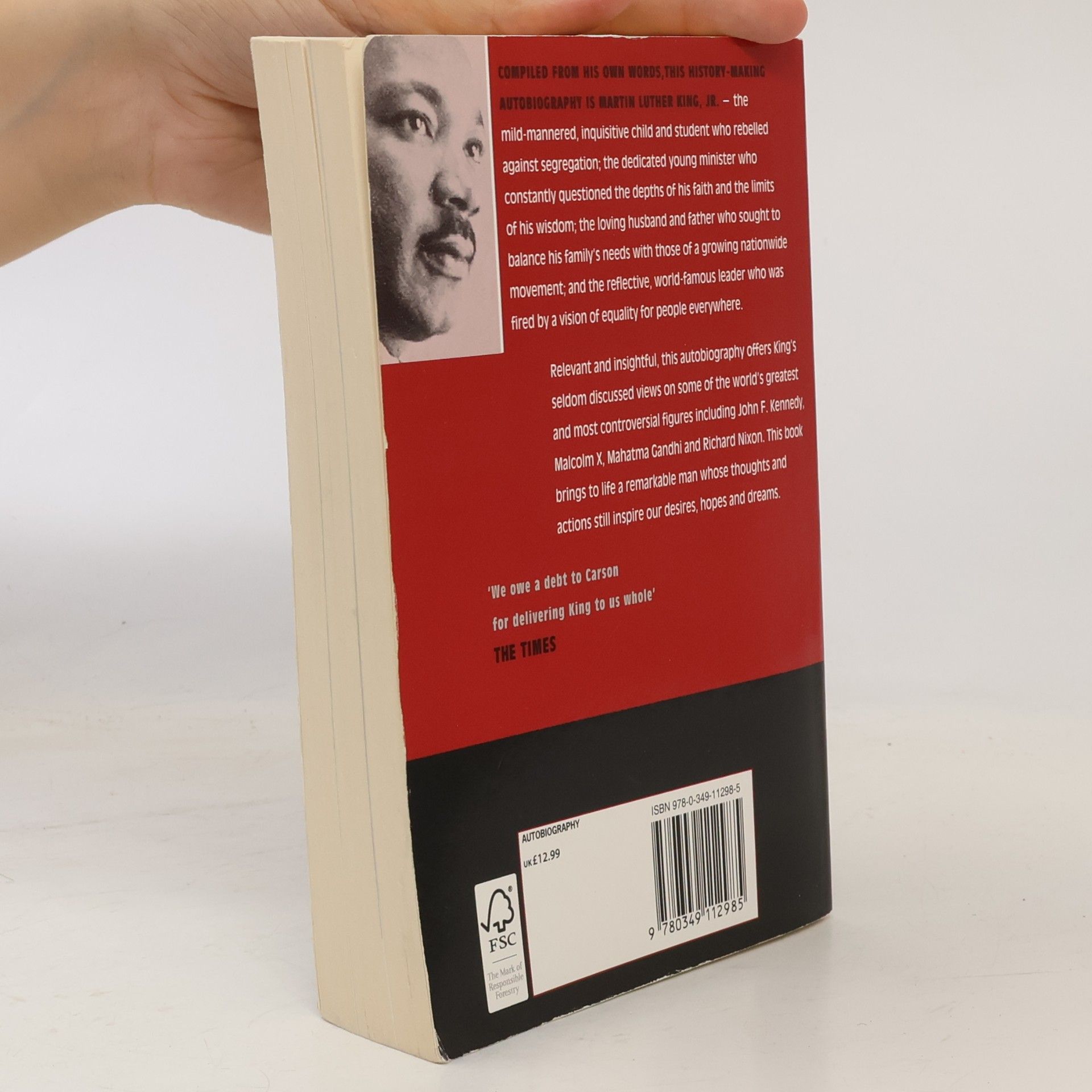 Martin Luther King Autobiography of Martin Luther King, jr.