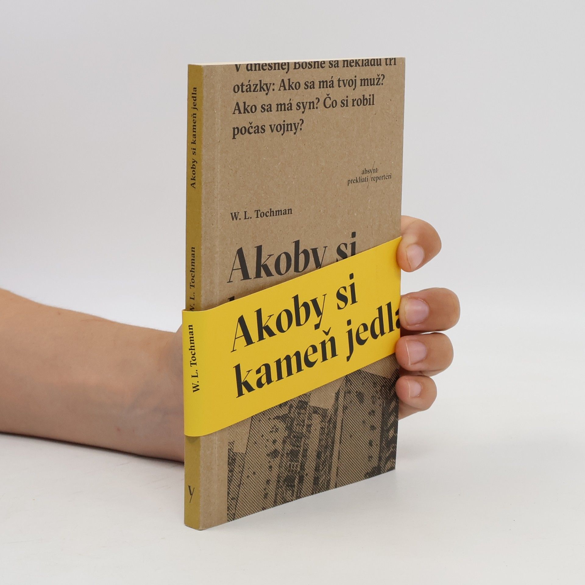 Wojciech Tochman Akoby si kameň jedla