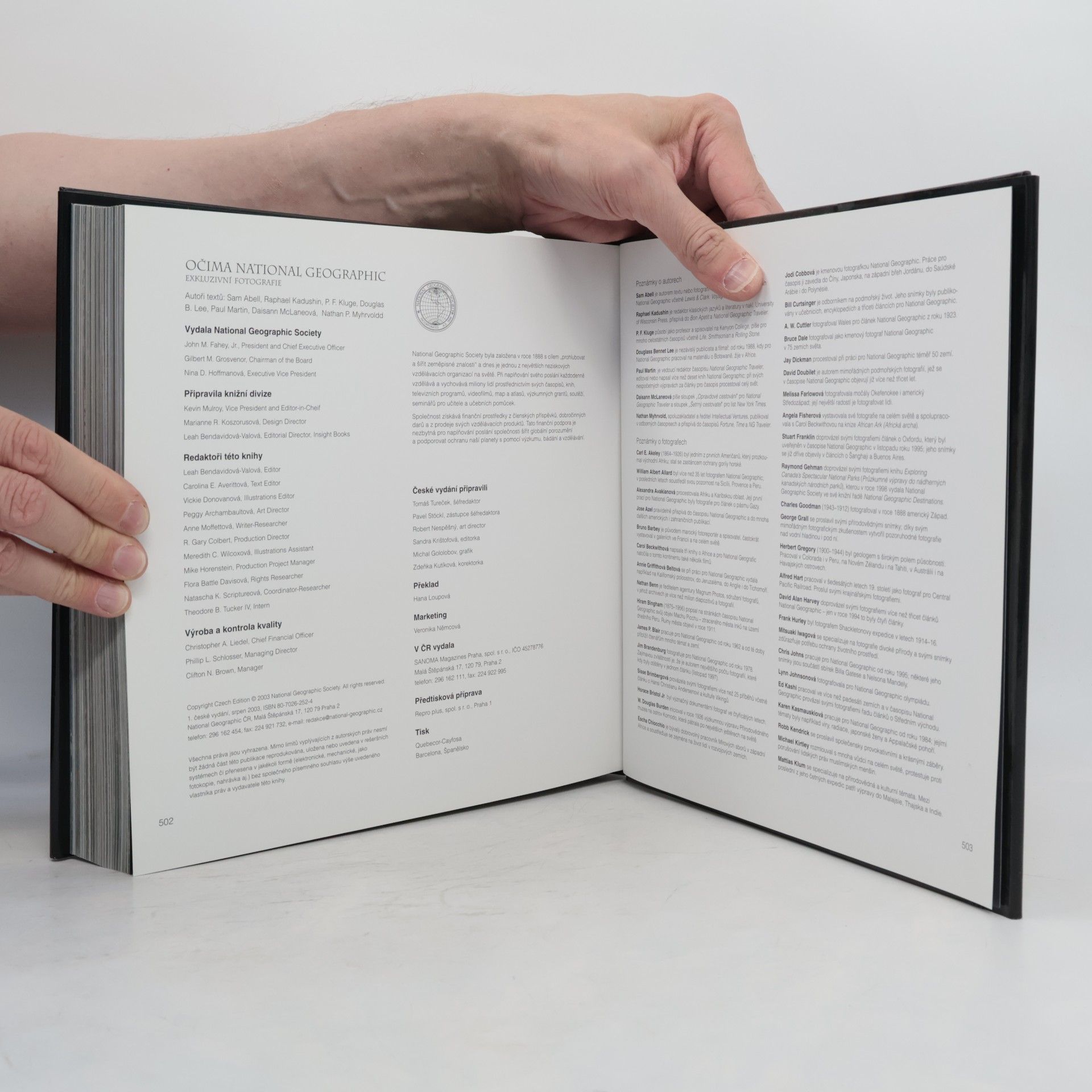 Autorenkollektiv Očima National Geographic. Exkluzivní fotografie