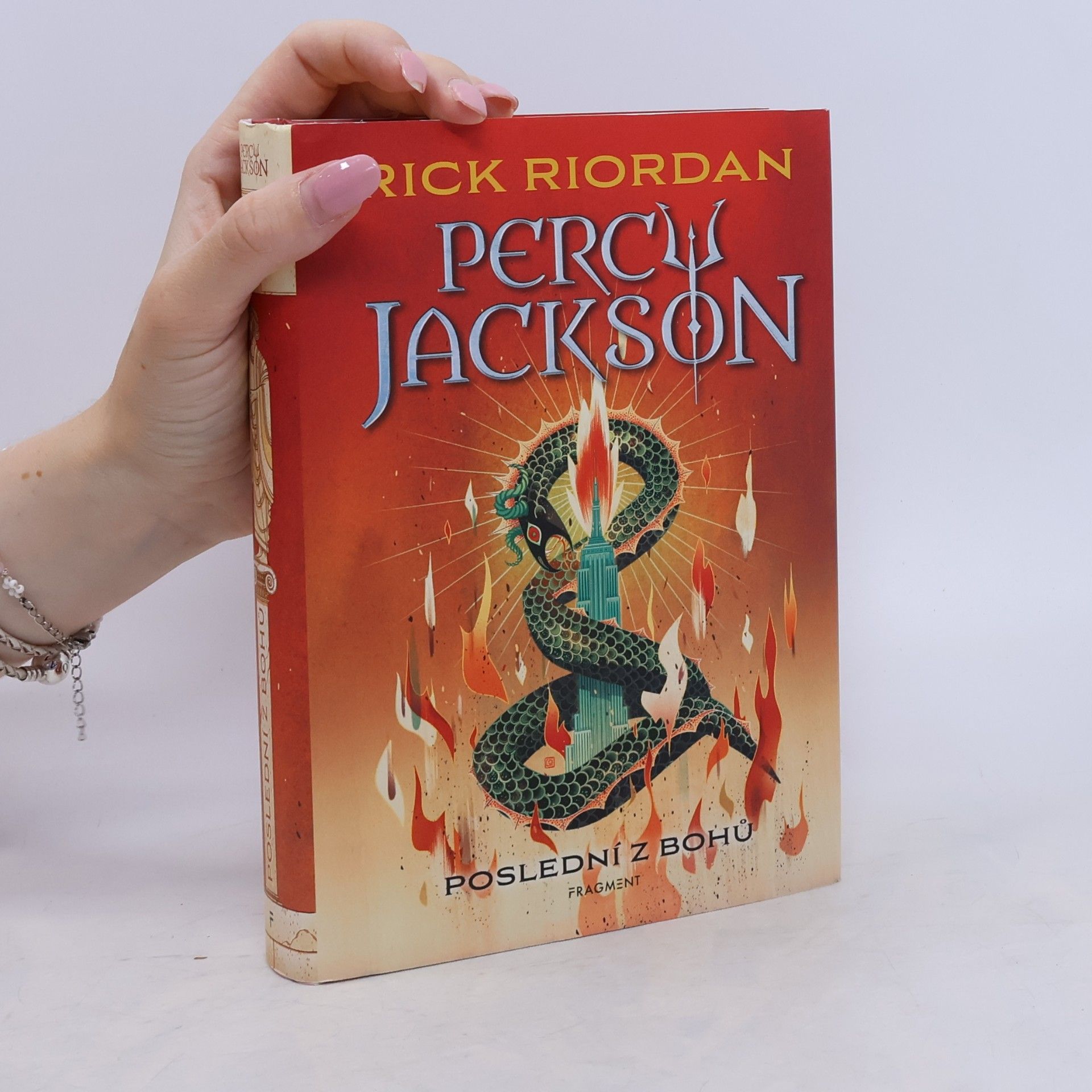 Rick Riordan Percy Jackson. Poslední z bohů